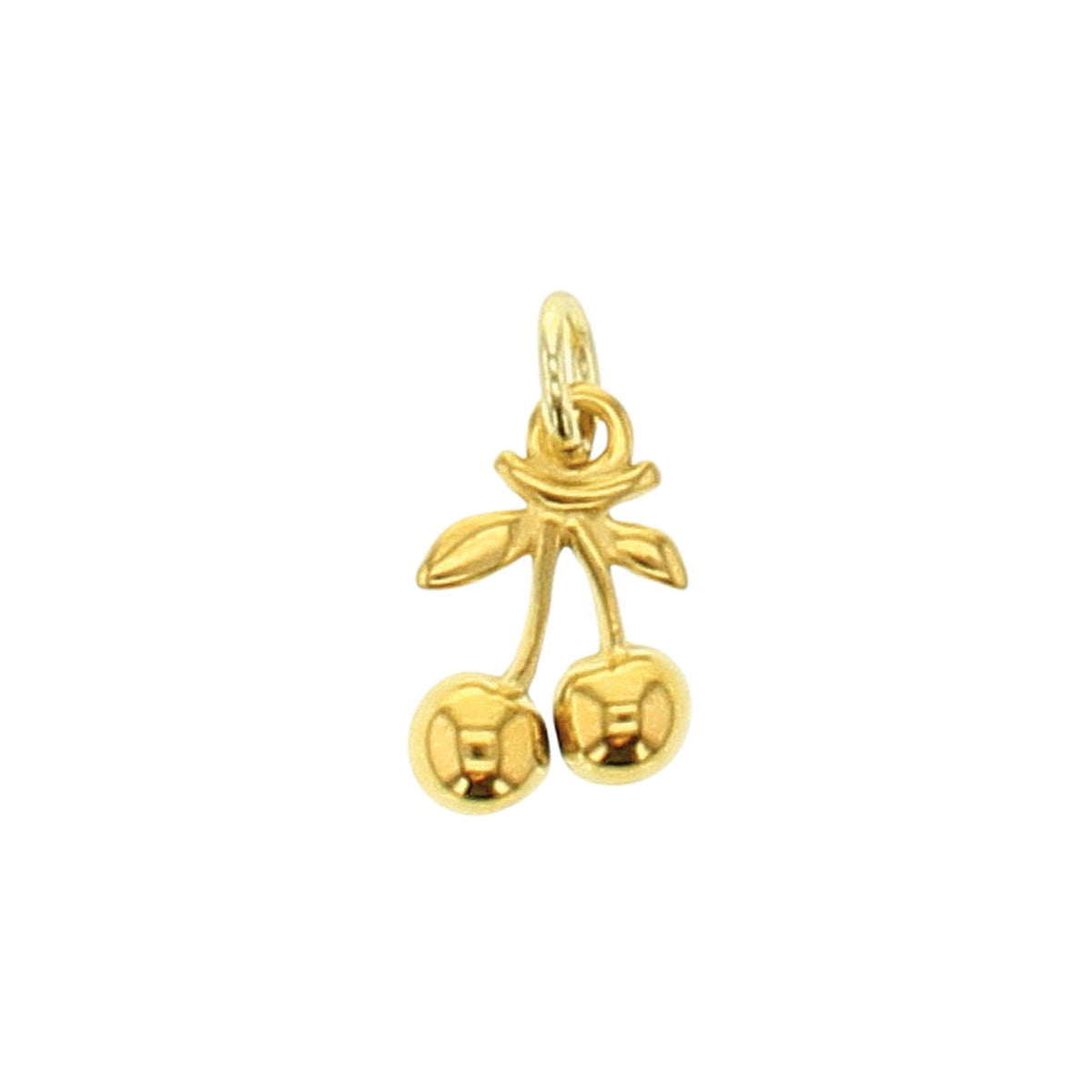 Metal Cherries Charm