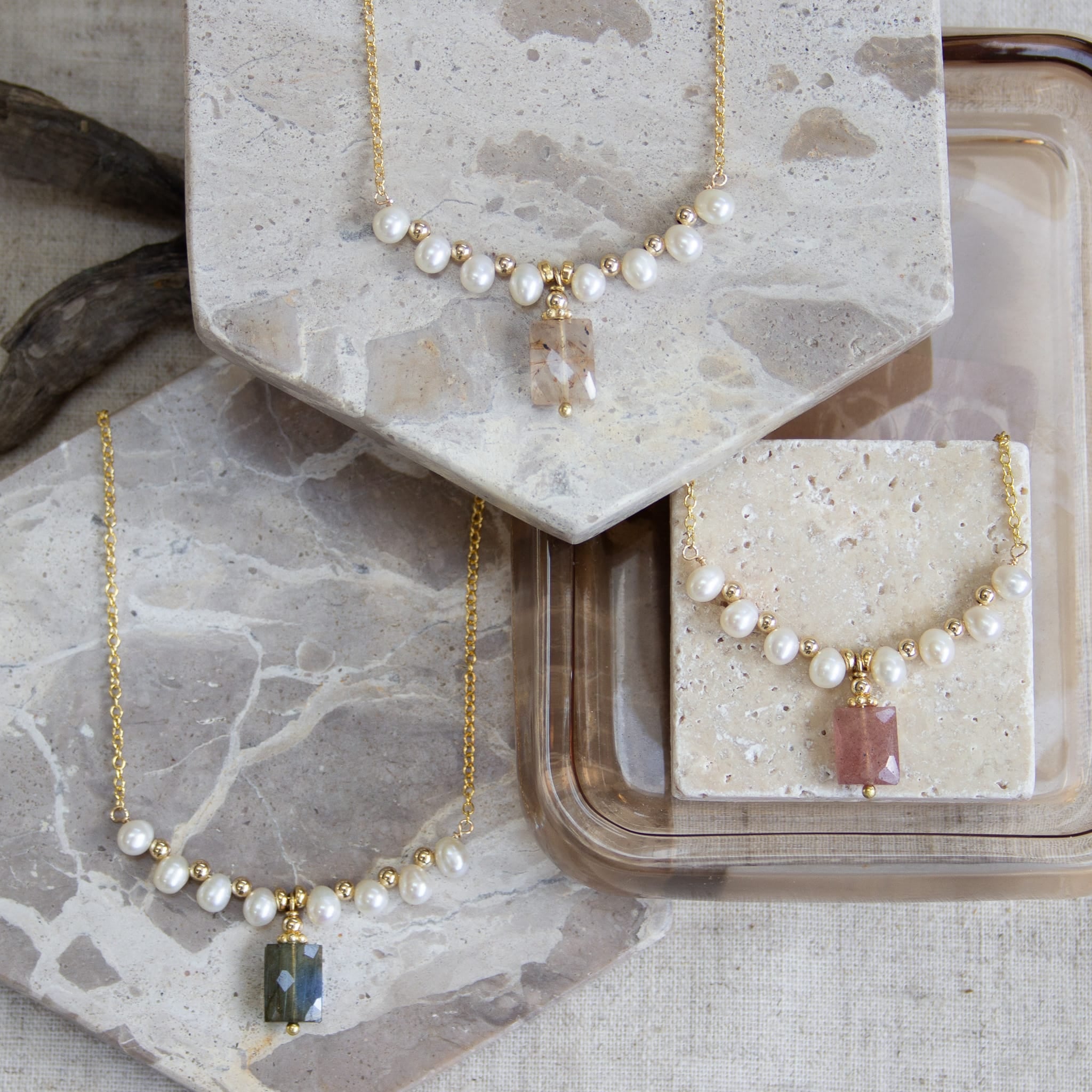 Horizon Necklaces