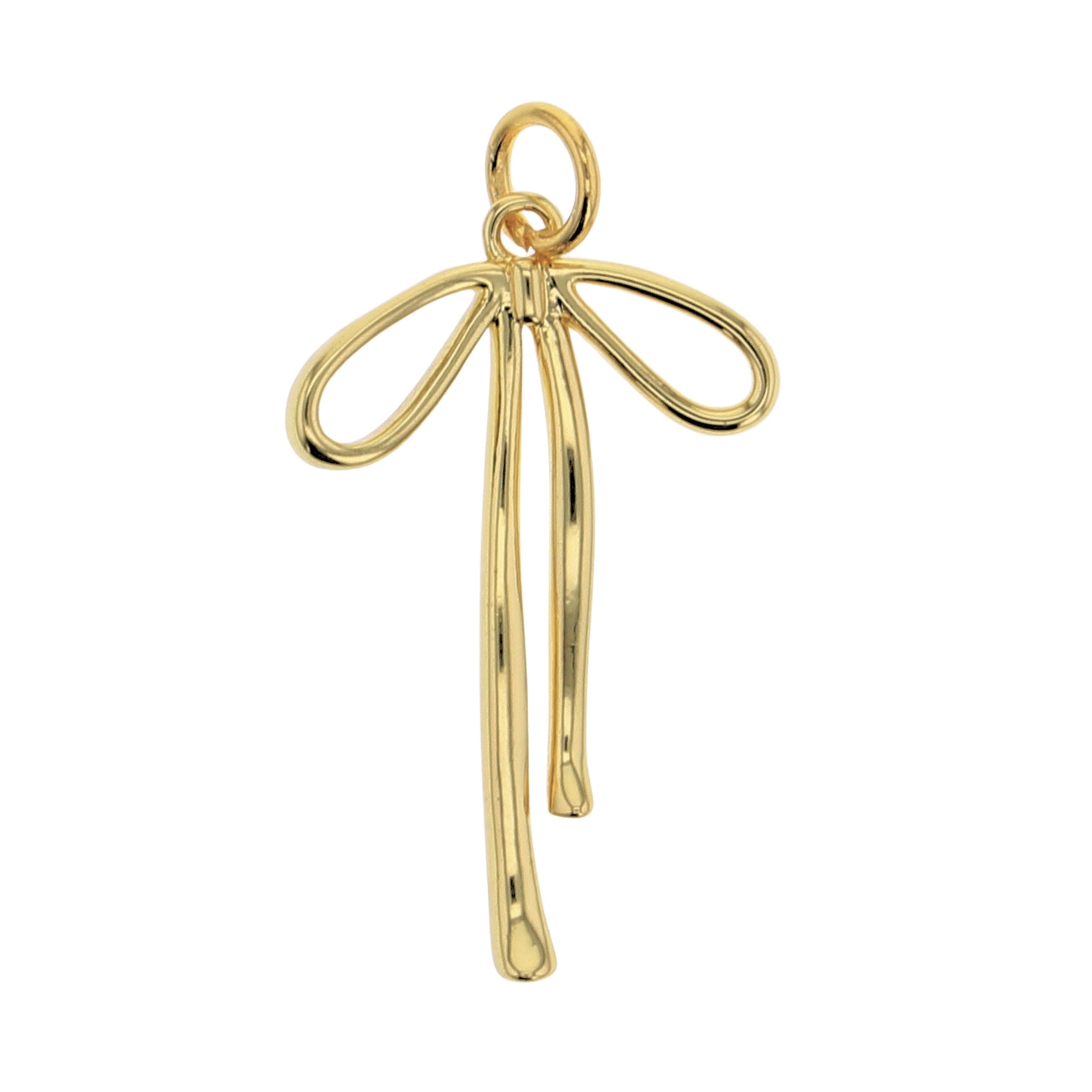 Bow Charm - Lotus Jewelry Studio