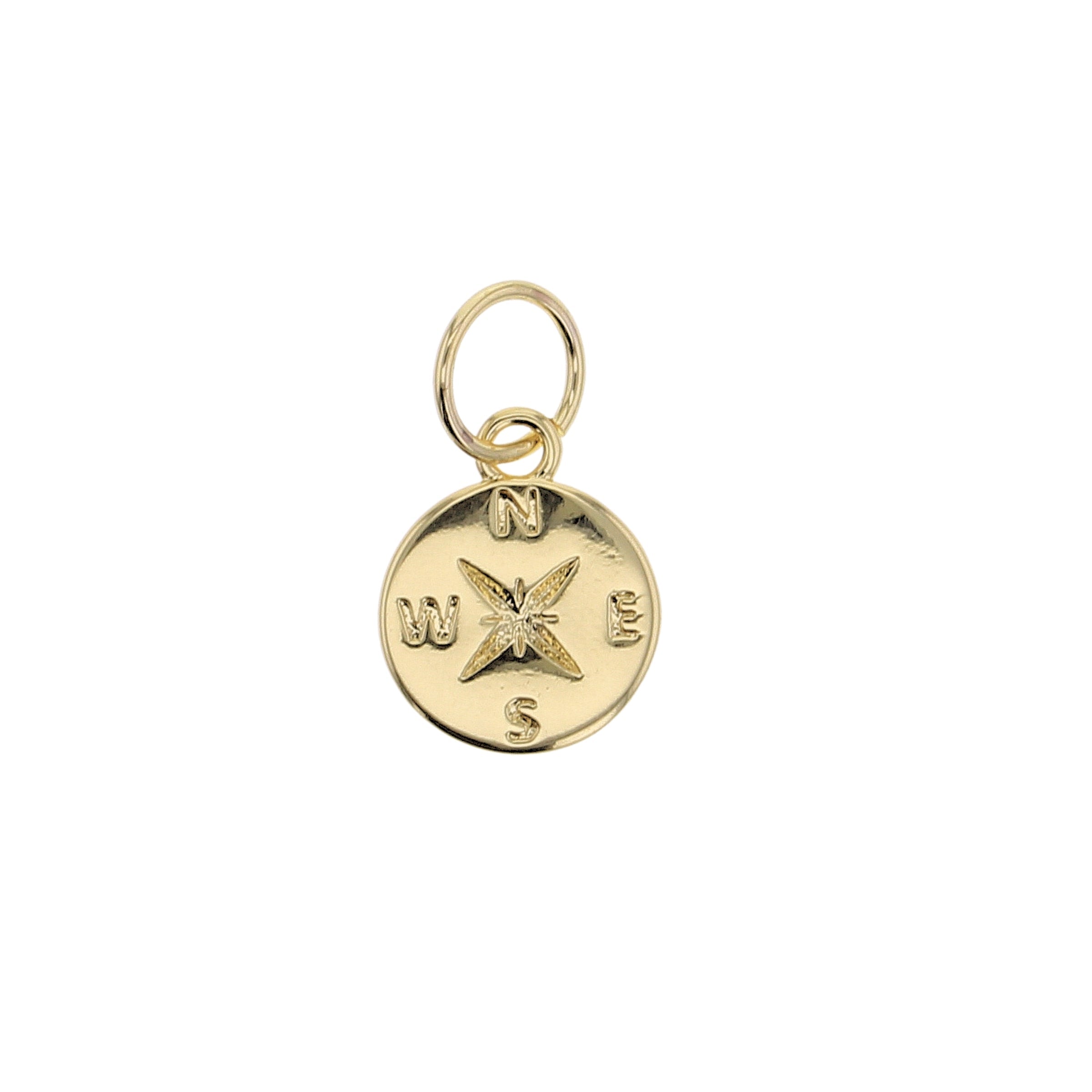 Compass Charm - Lotus Jewelry Studio