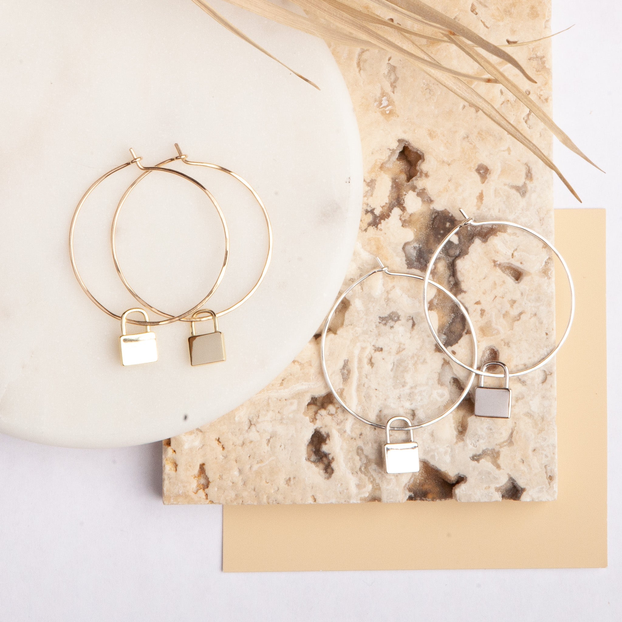 Darby Hoop Earrings - Lotus Jewelry Studio