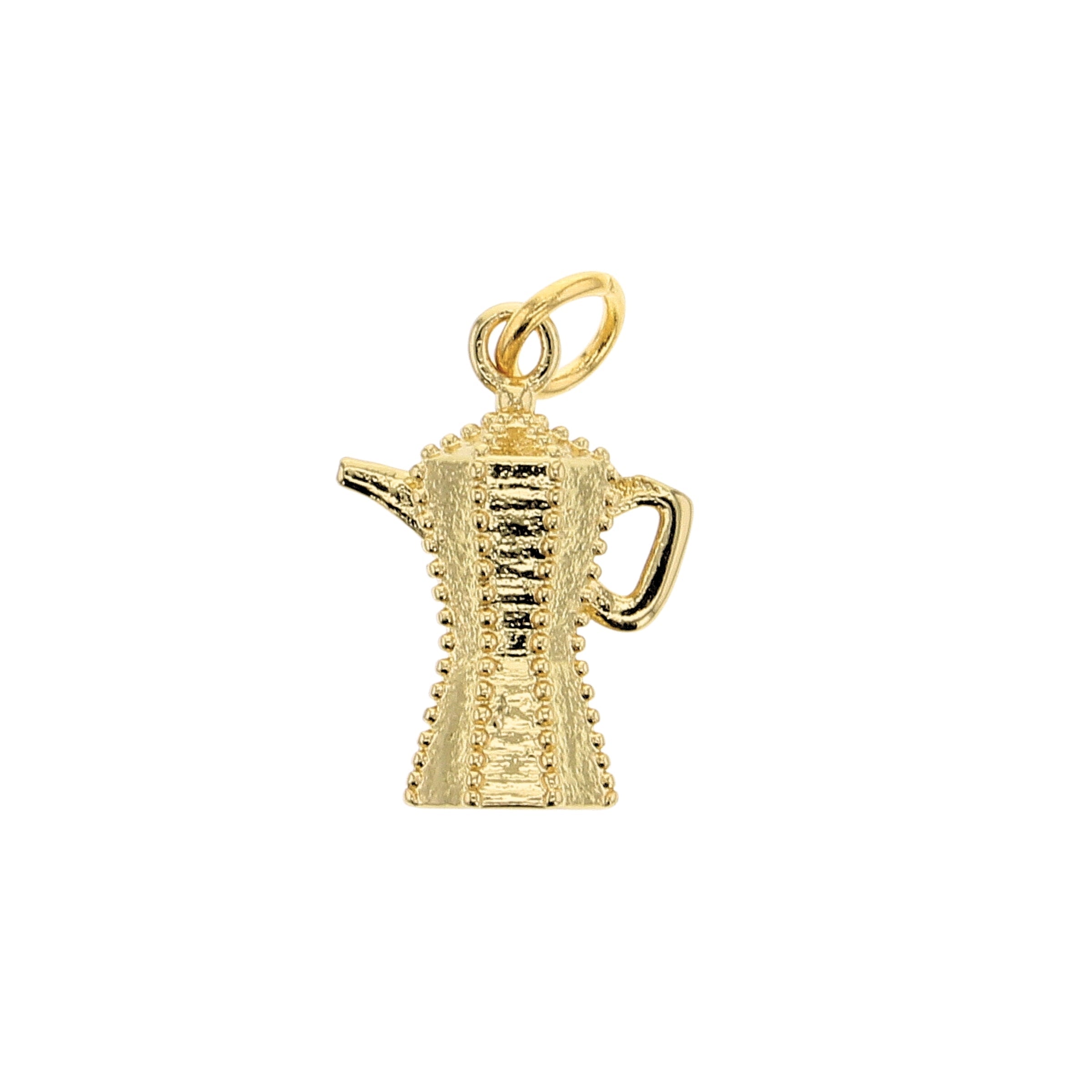 French Press Charm - Lotus Jewelry Studio