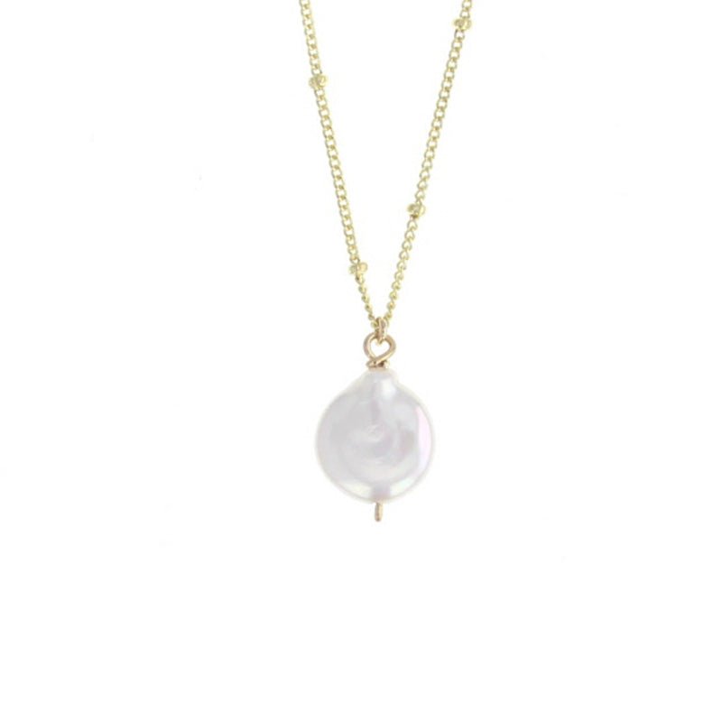 Trinket Stone Necklace - Lotus Jewelry Studio