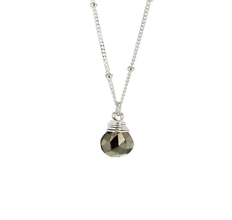 Trinket Stone Necklace - Lotus Jewelry Studio