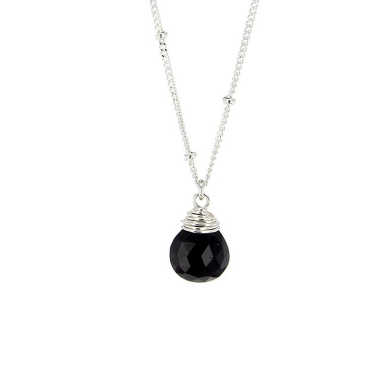 Trinket Stone Necklace - Lotus Jewelry Studio