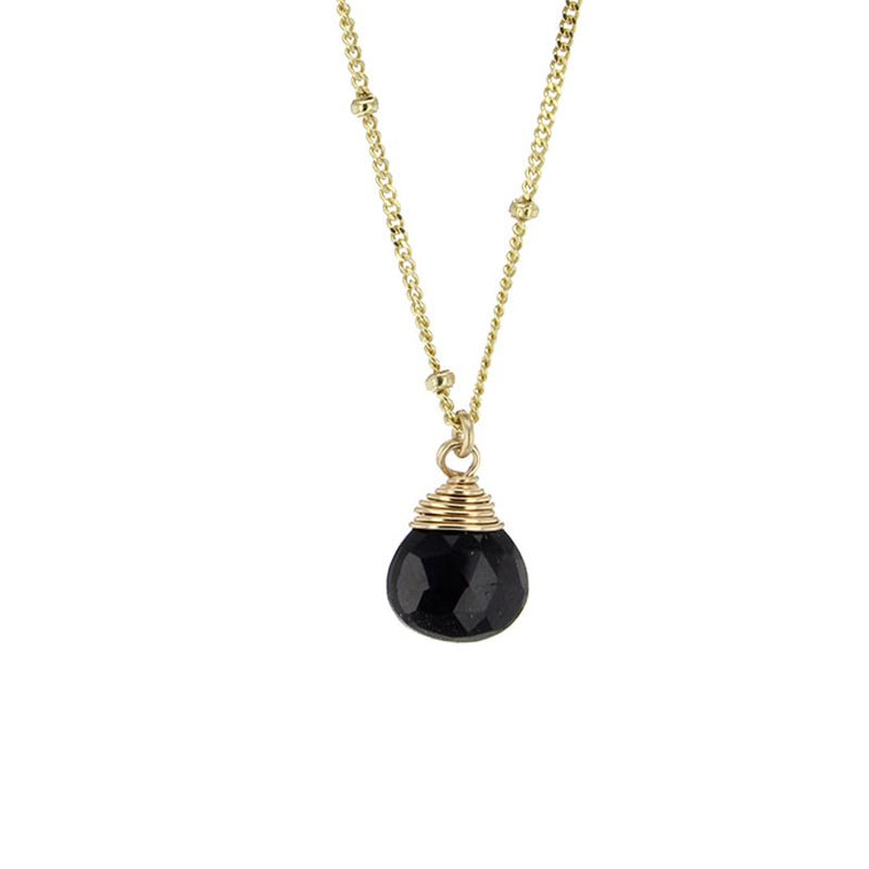 Trinket Stone Necklace - Lotus Jewelry Studio