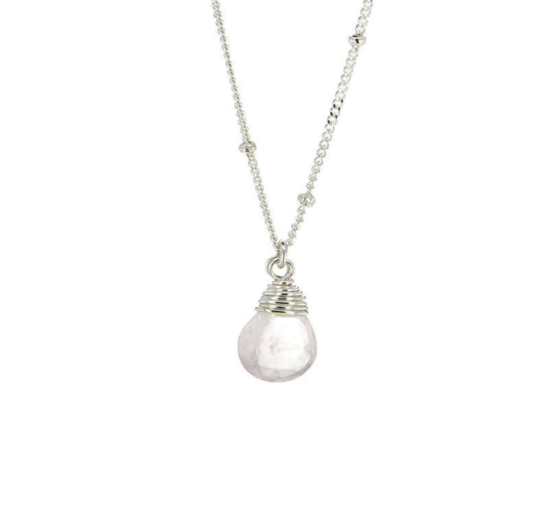 Trinket Stone Necklace - Lotus Jewelry Studio