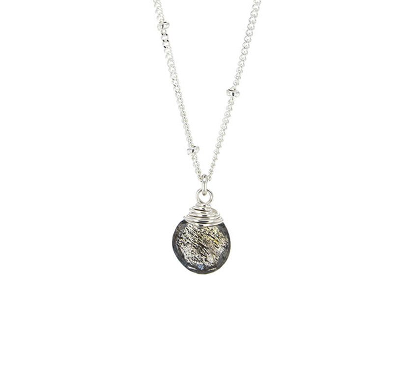 Trinket Stone Necklace - Lotus Jewelry Studio