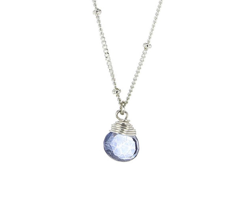 Trinket Stone Necklace - Lotus Jewelry Studio