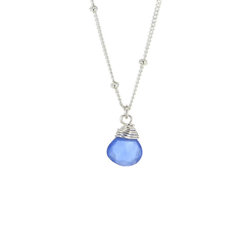 Trinket Stone Necklace - Lotus Jewelry Studio