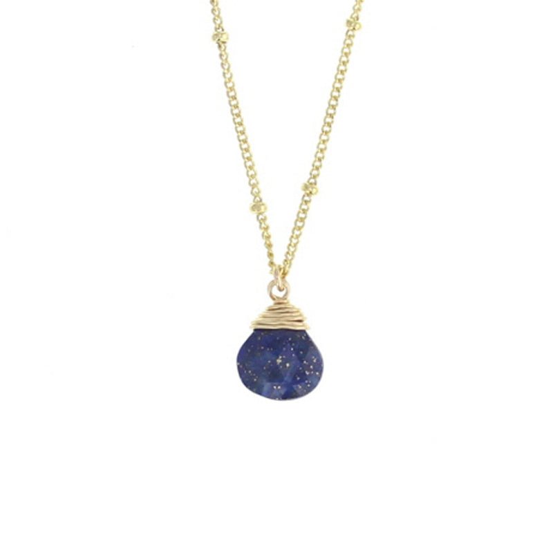 Trinket Stone Necklace - Lotus Jewelry Studio