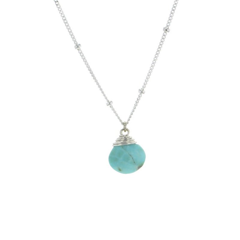 Trinket Stone Necklace - Lotus Jewelry Studio