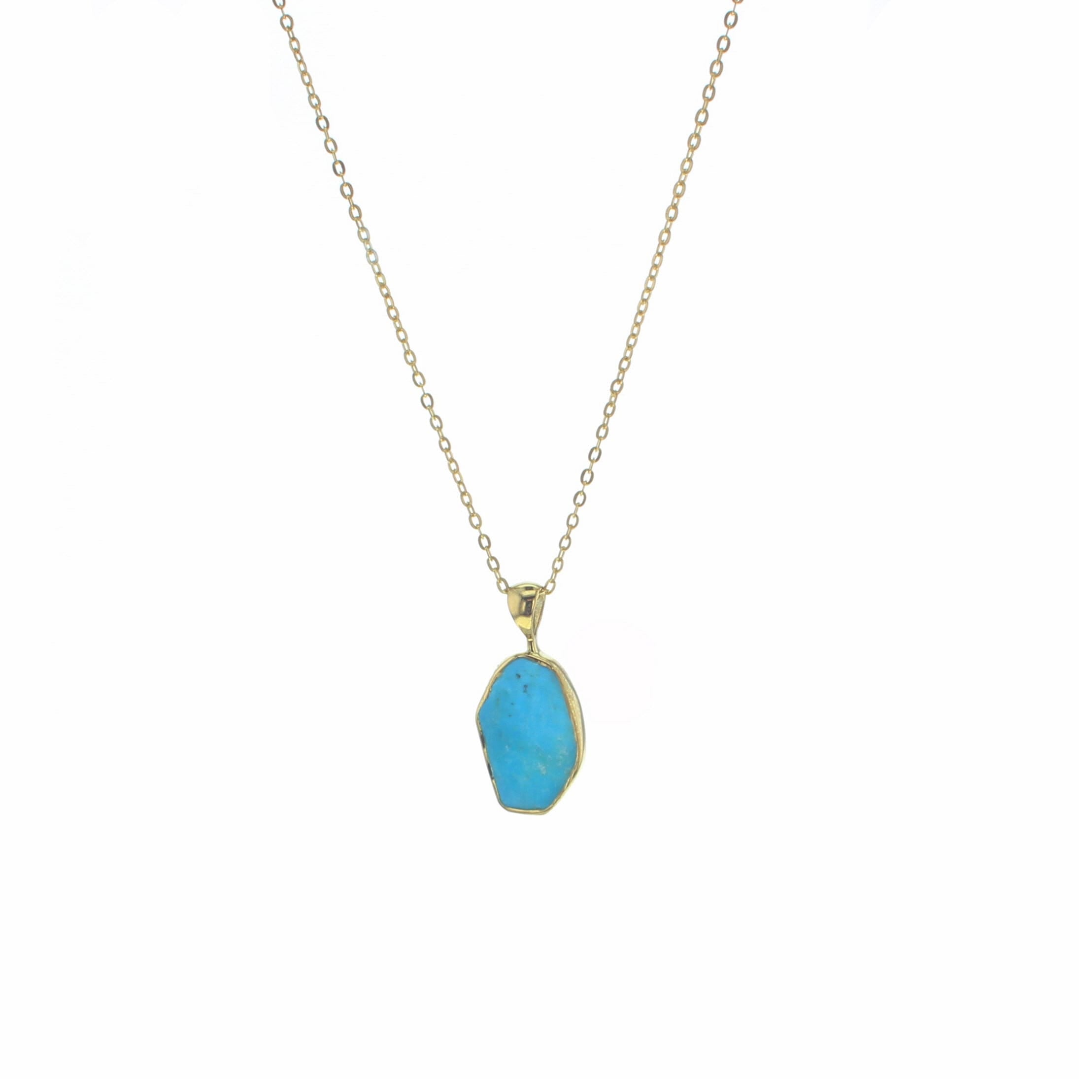 Zuri Necklace - Turquoise - Lotus Jewelry Studio