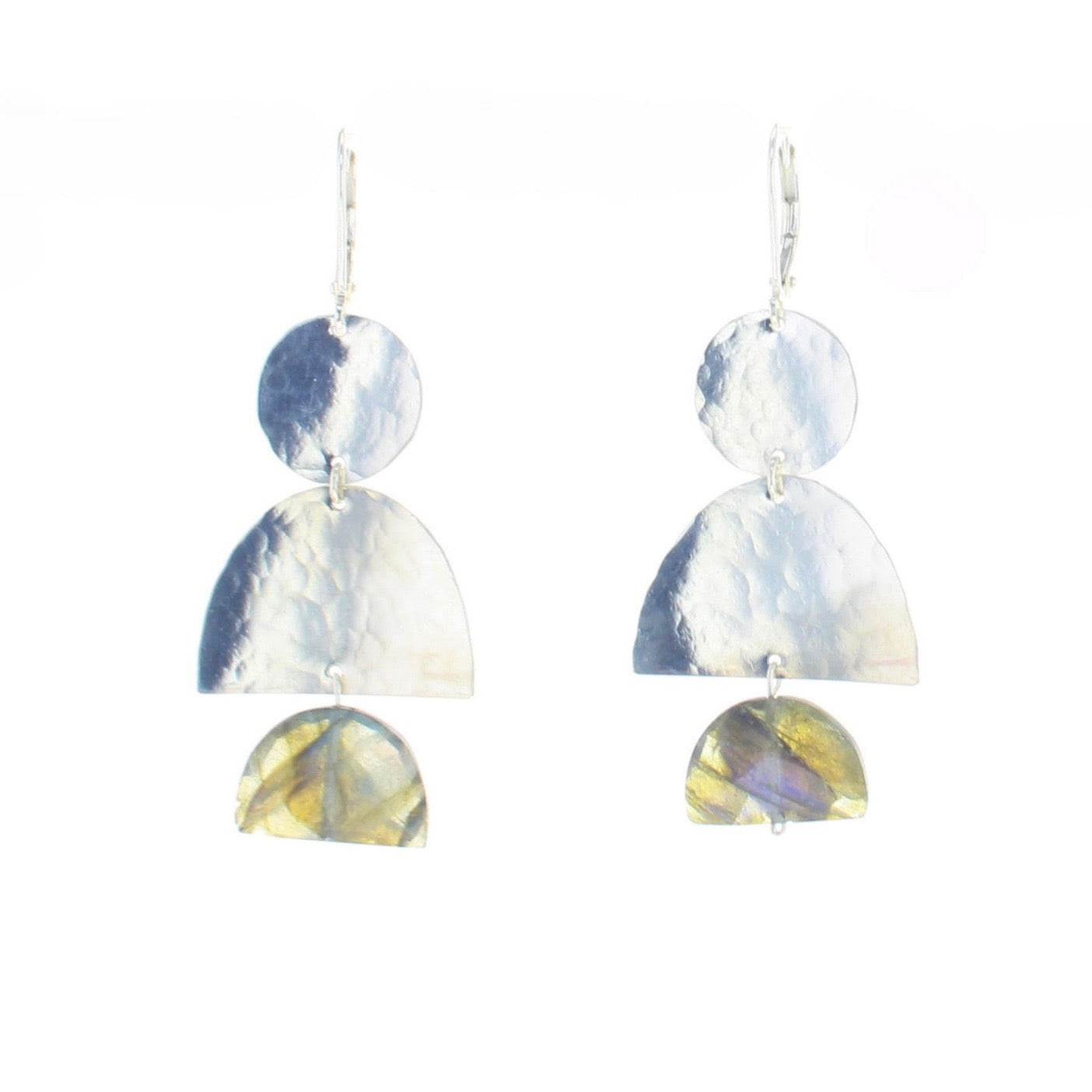 Tunisia Earrings - Labradorite