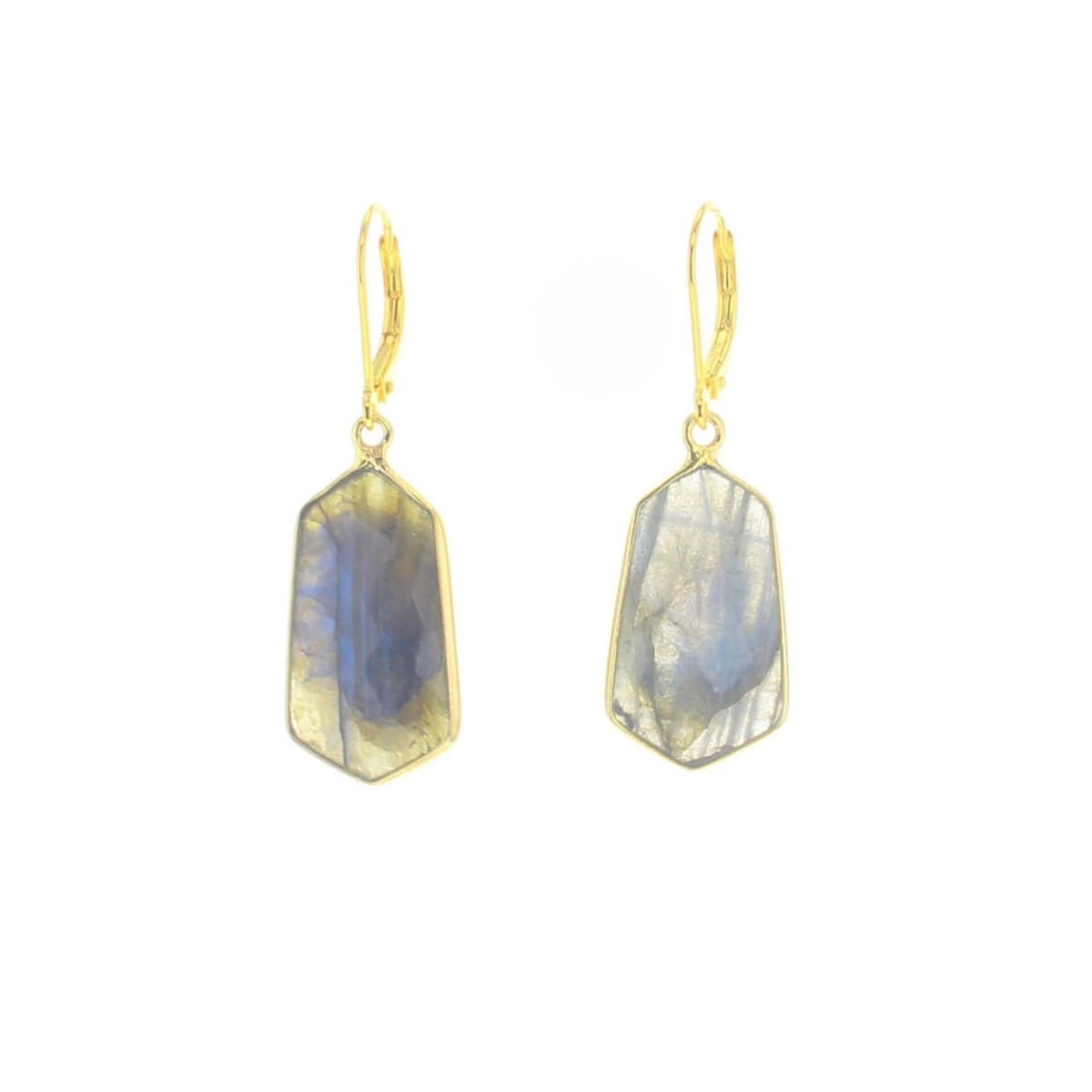 Dea Earrings - Labradorite