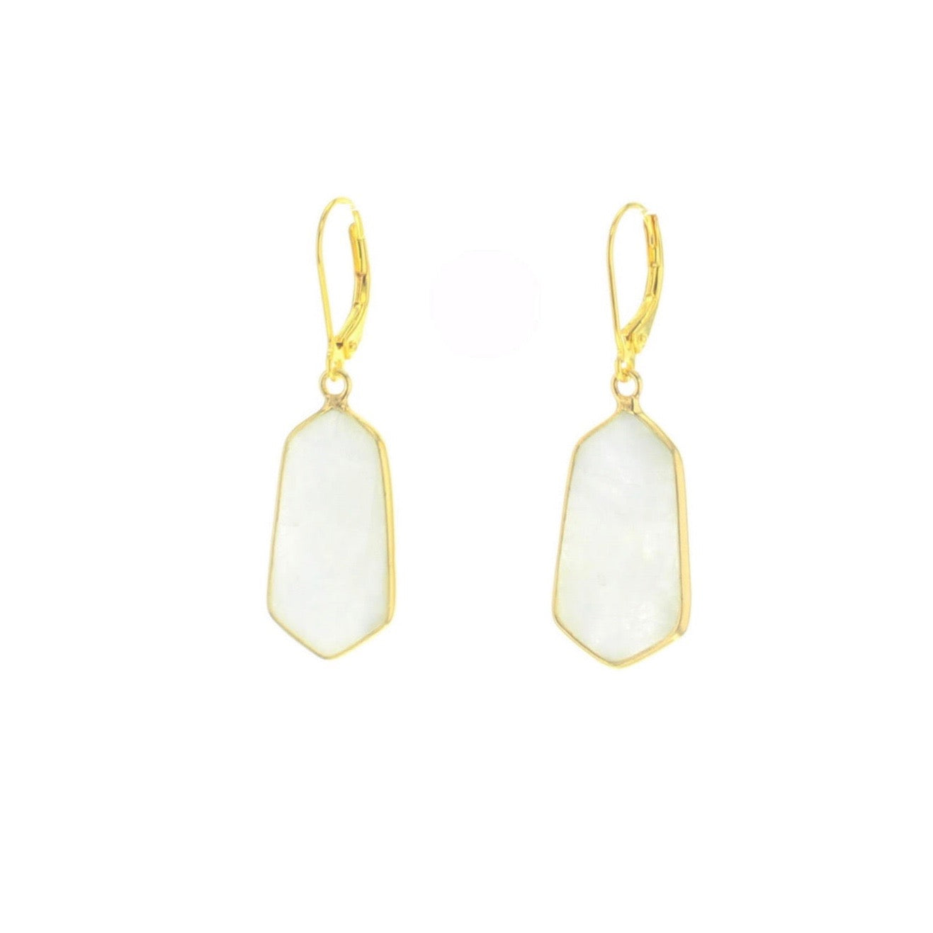 Dea Earrings - Moonstone