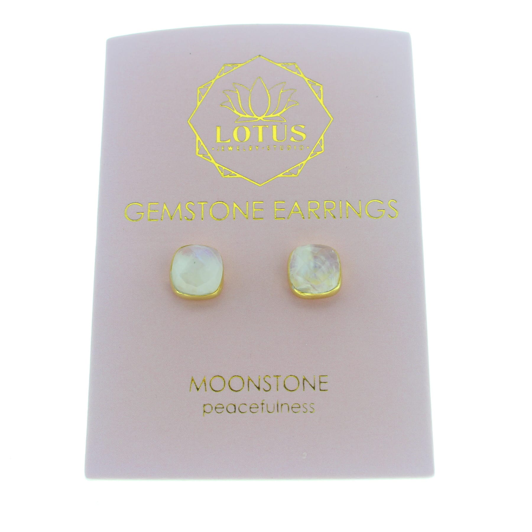 Carded Gemstone Earrings