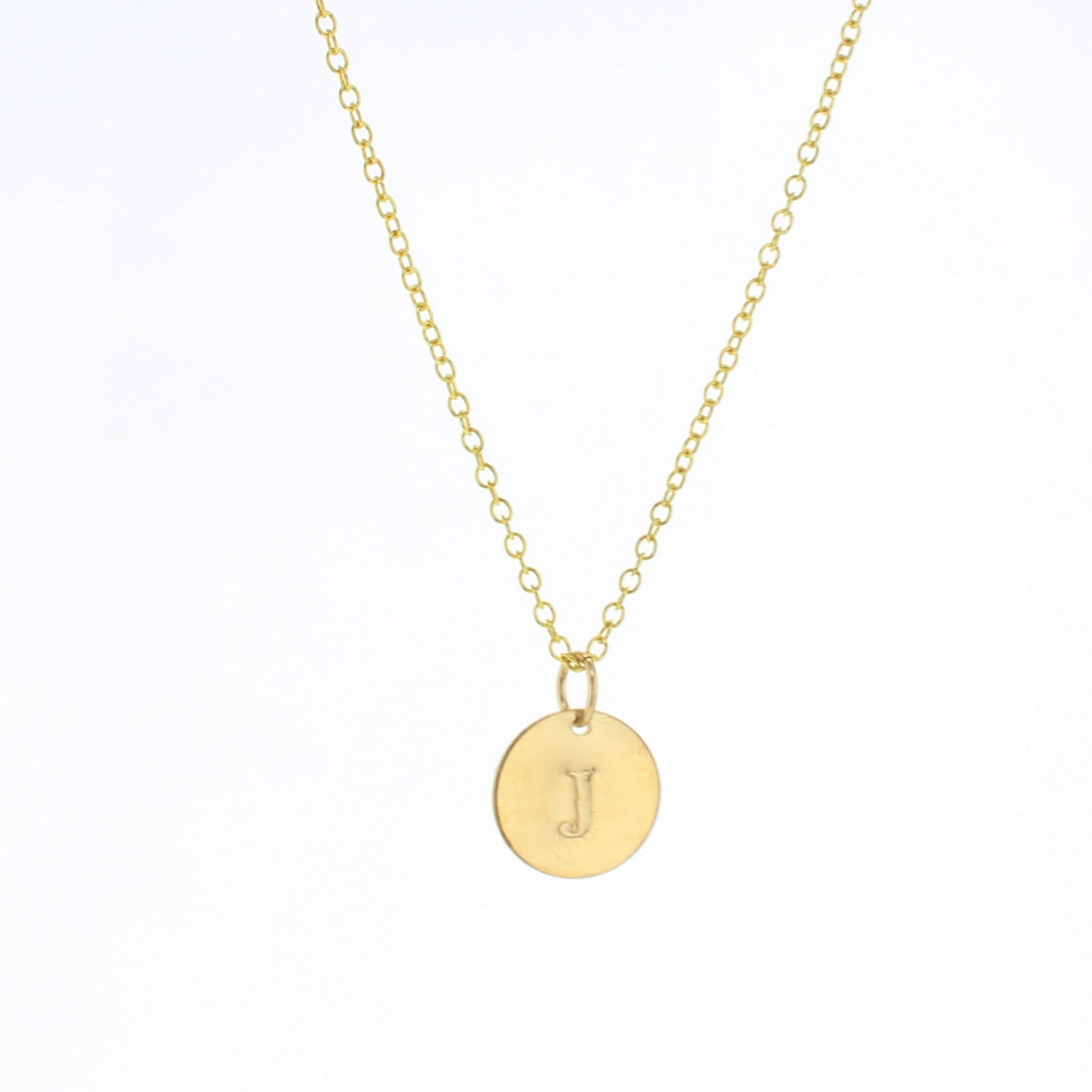 Token Letter Necklace