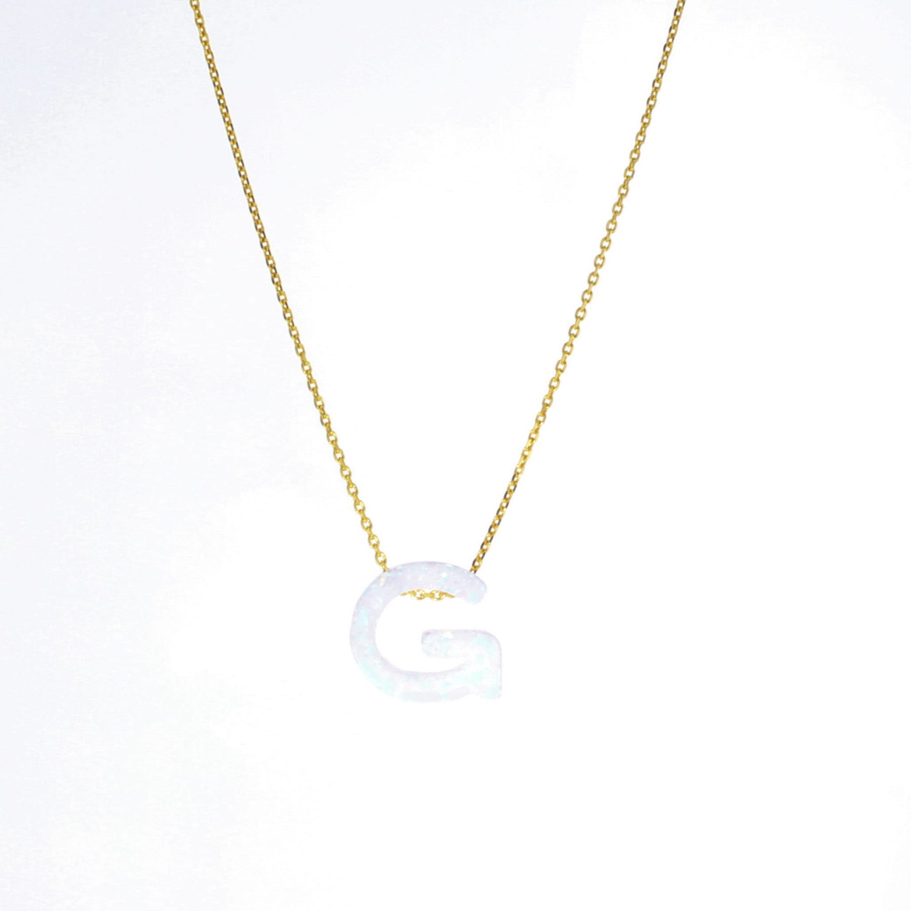 Aurora Letter Necklace