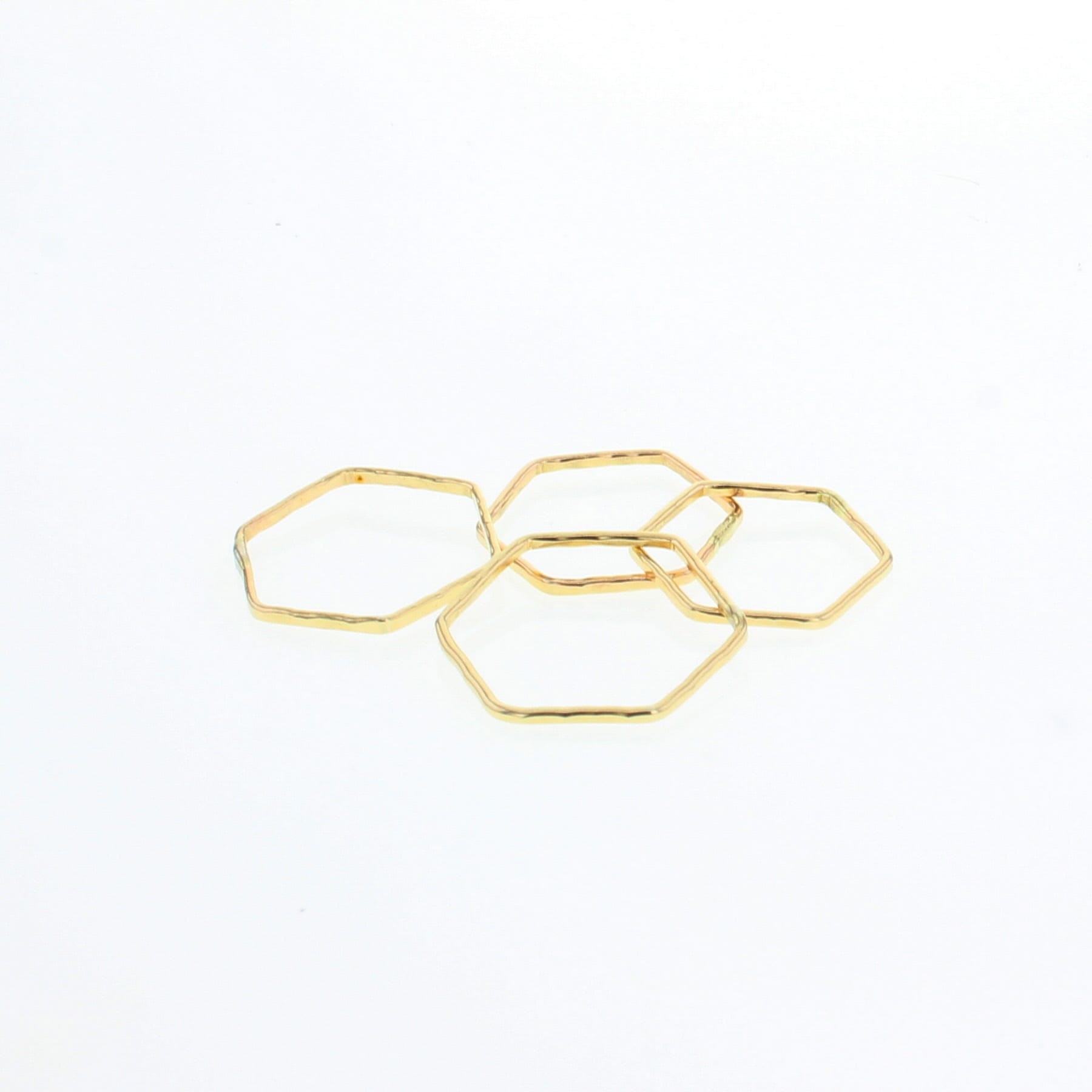 Hexagon Stacking Rings