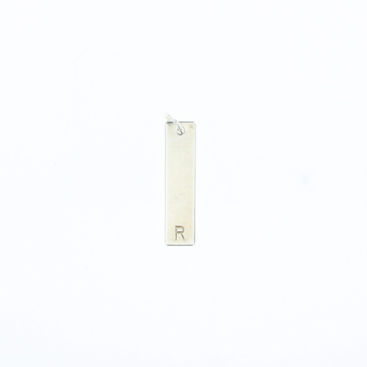 Bar Letter Tag