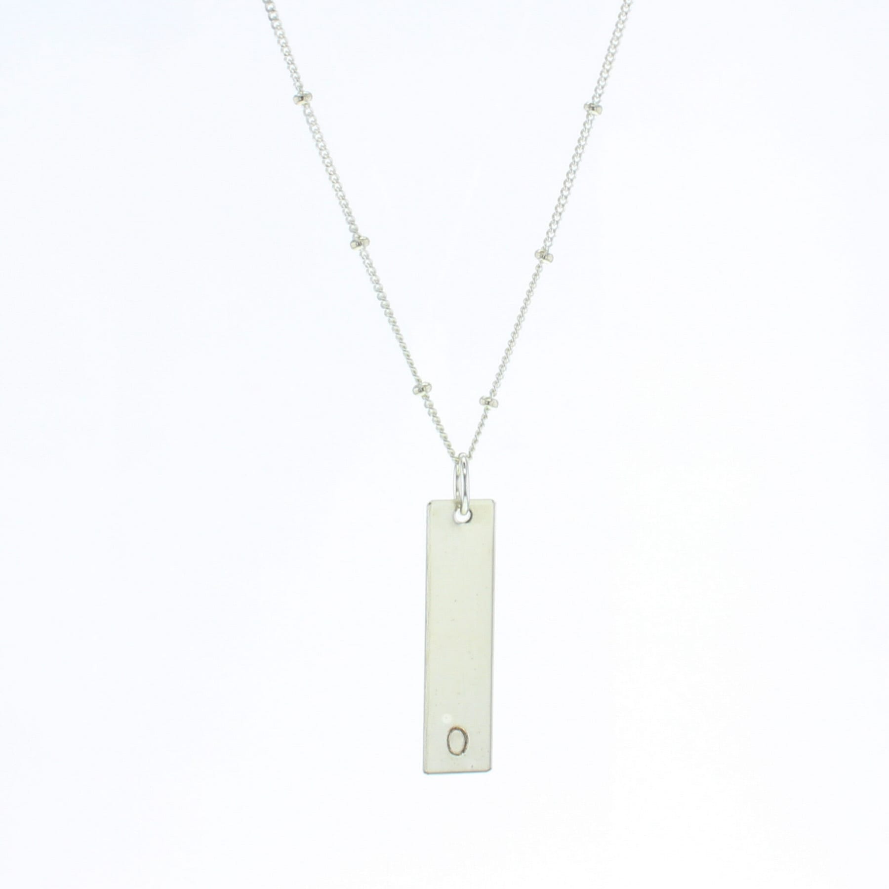 Bar Letter Necklace