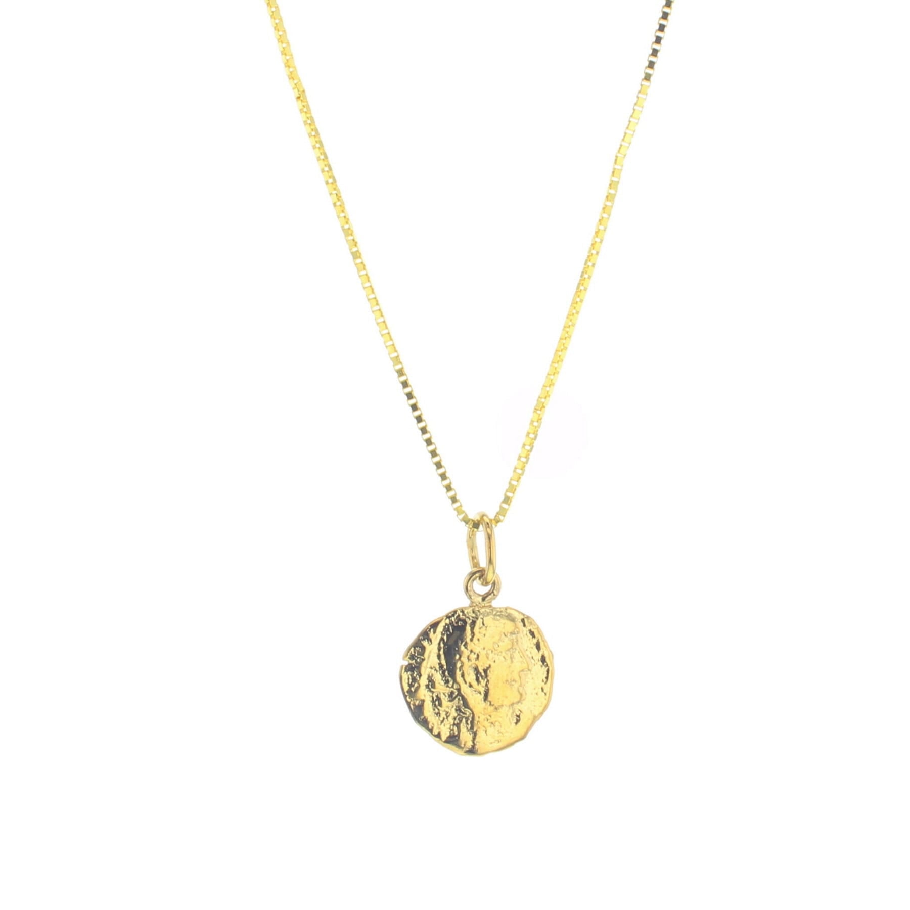 Hermes Coin Necklace - Lotus Jewelry Studio
