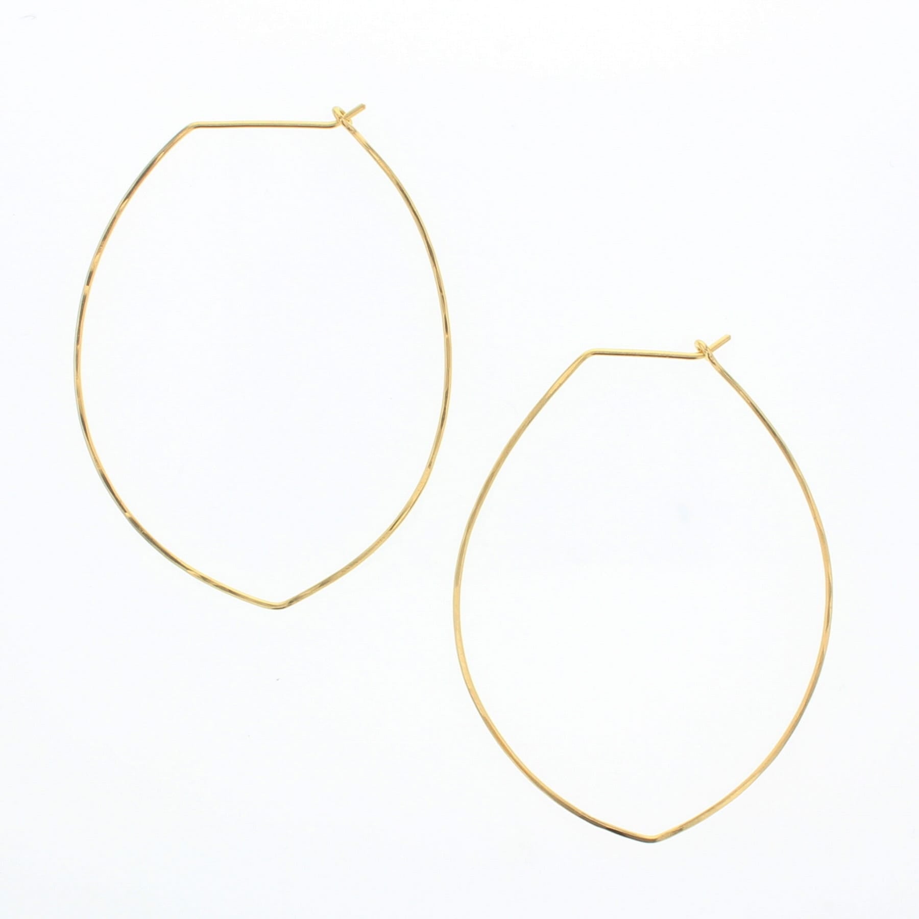 Petal Hoop Earrings - Lotus Jewelry Studio