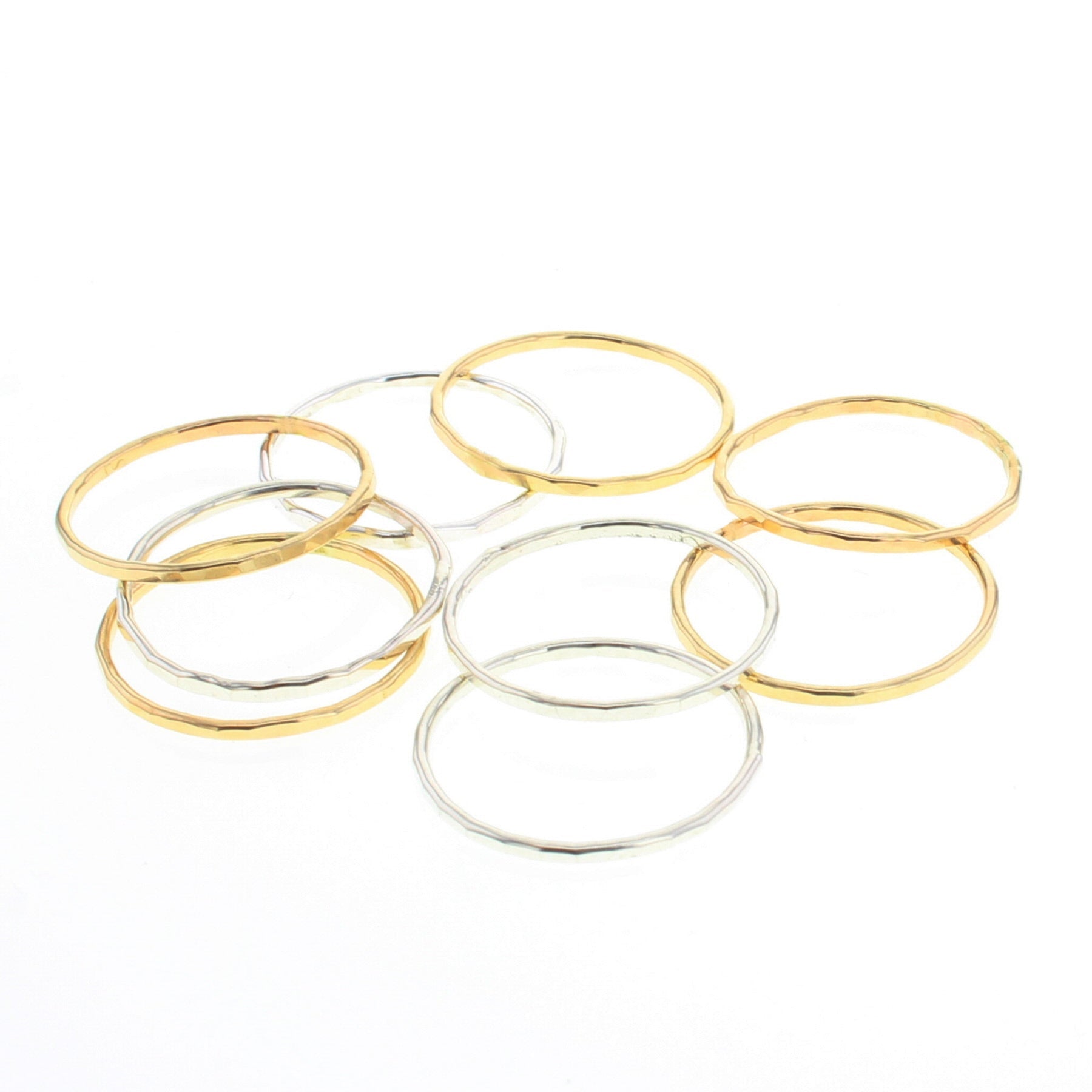 Round Stacking Rings - Lotus Jewelry Studio
