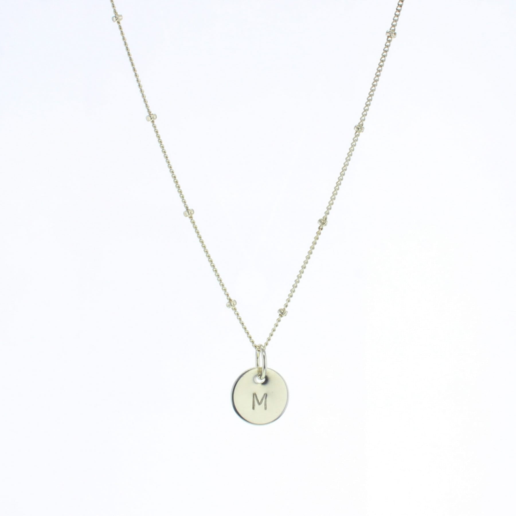Trinket Letter Necklace - Lotus Jewelry Studio