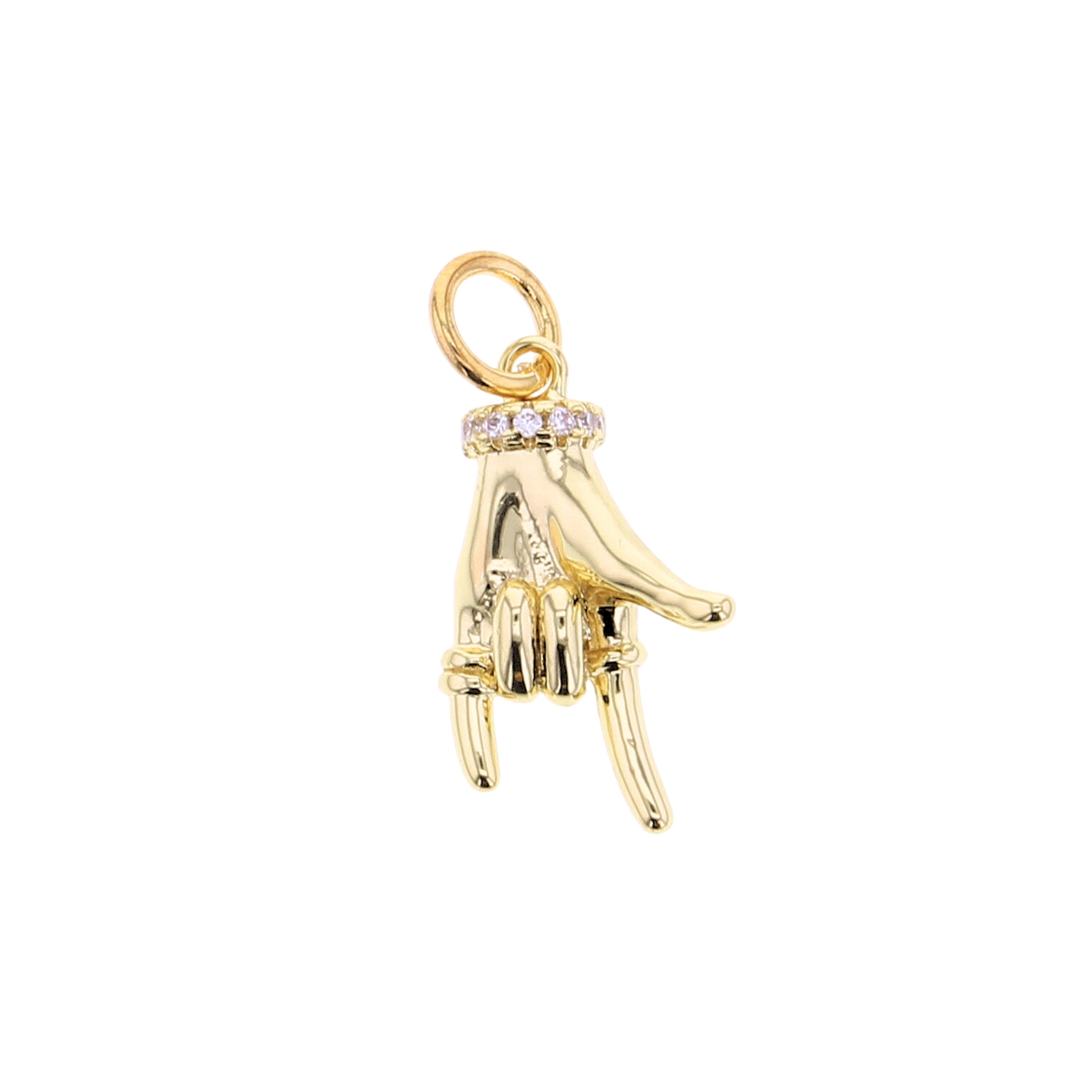 "I Love You" Hand Charm