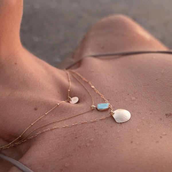 Lotus flower necklace, Cécile Arnaud - Jewellery - Paris