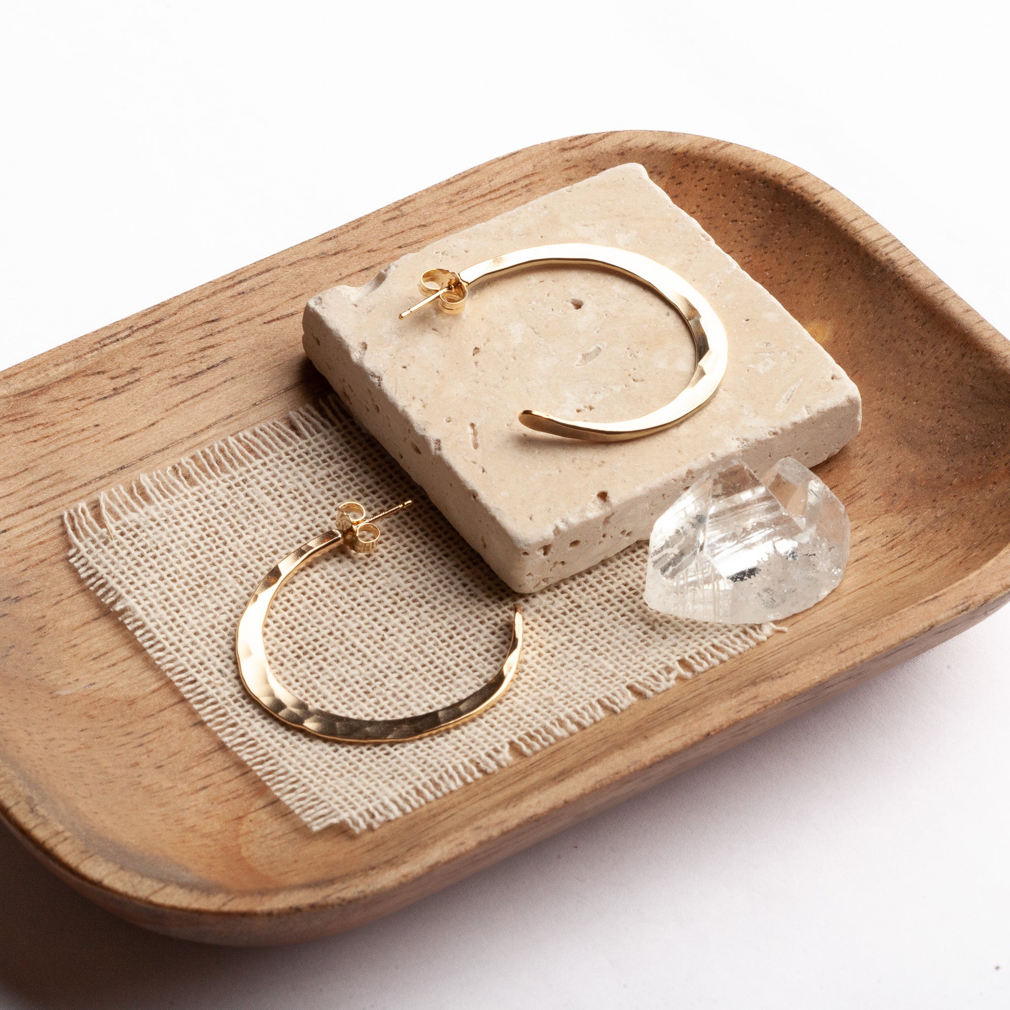 Celeste Hoop Earrings - Lotus Jewelry Studio