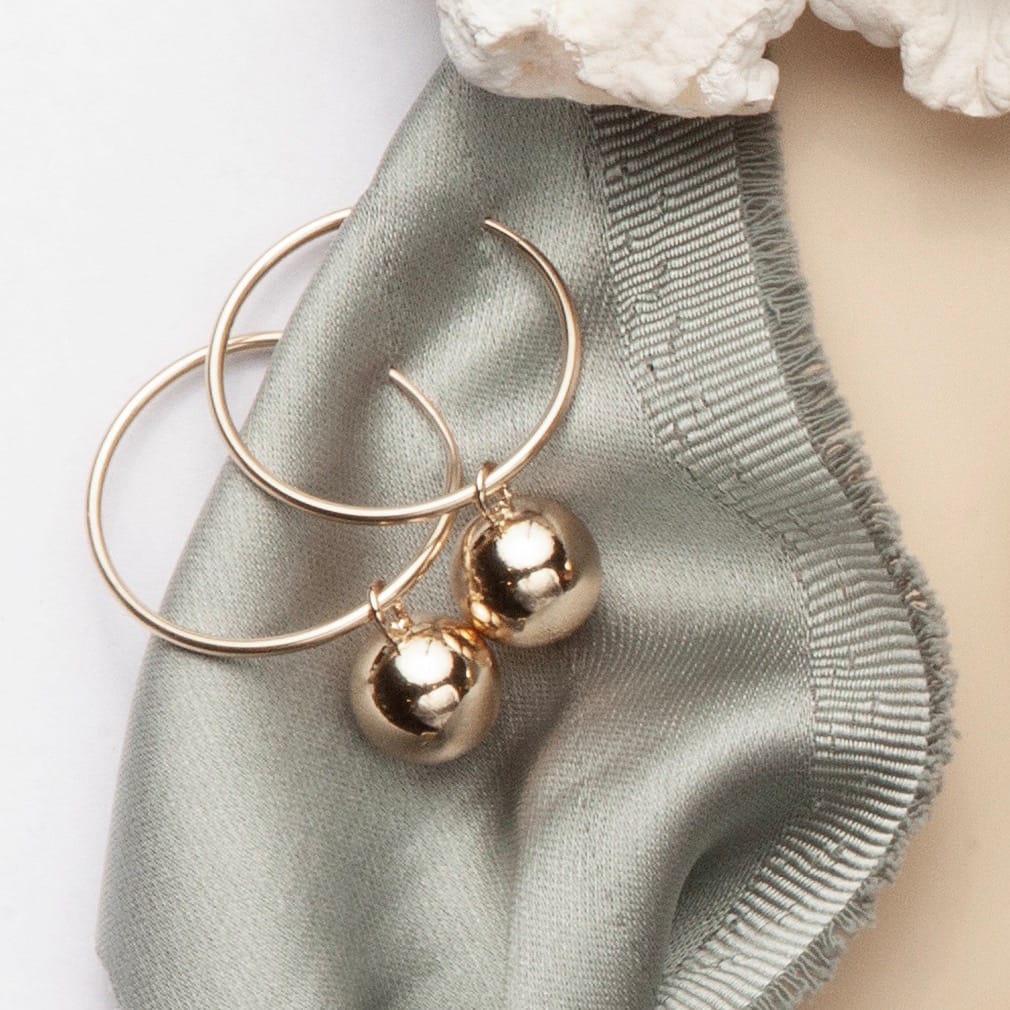 Marley Hoop Earrings - Lotus Jewelry Studio