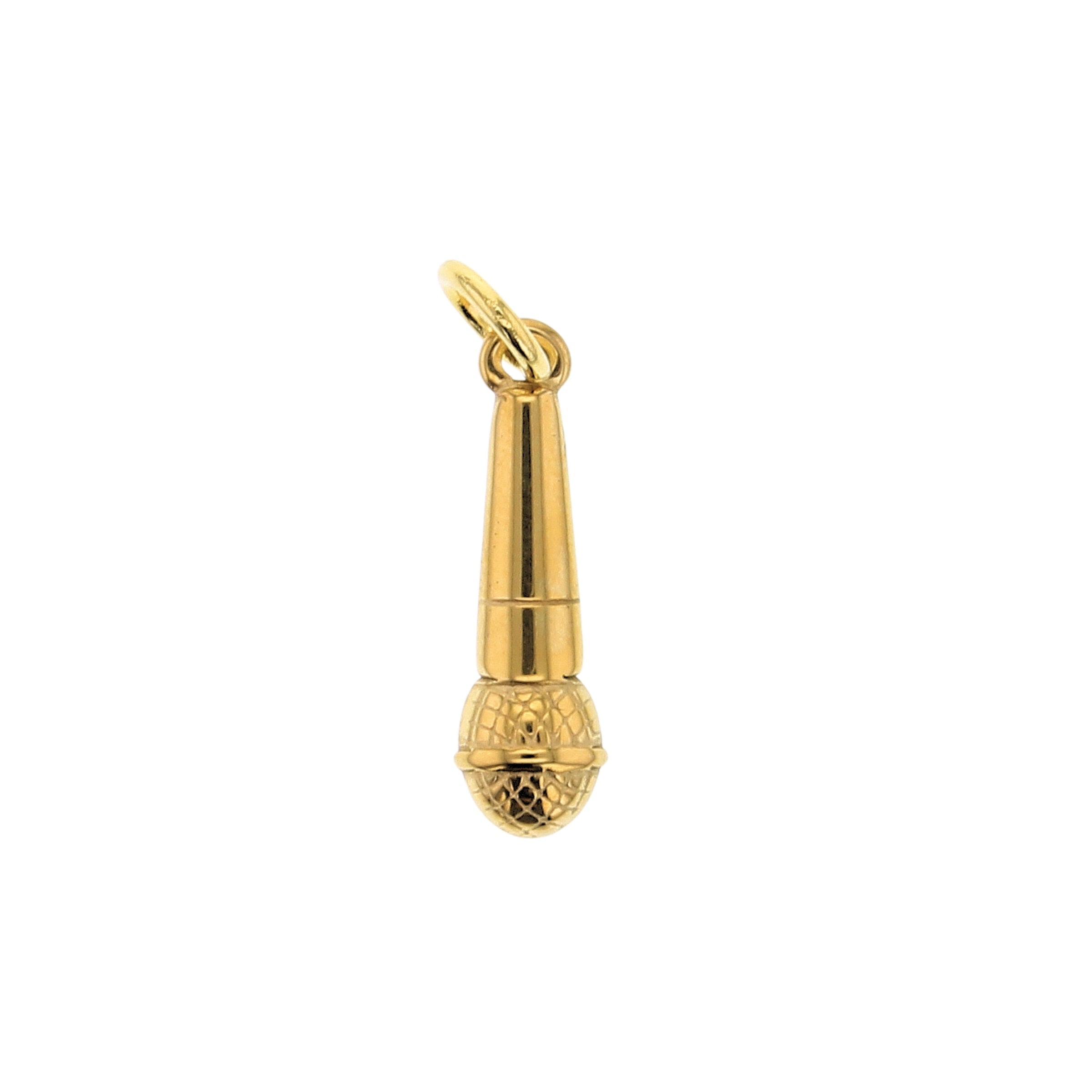 Microphone Charm - Lotus Jewelry Studio