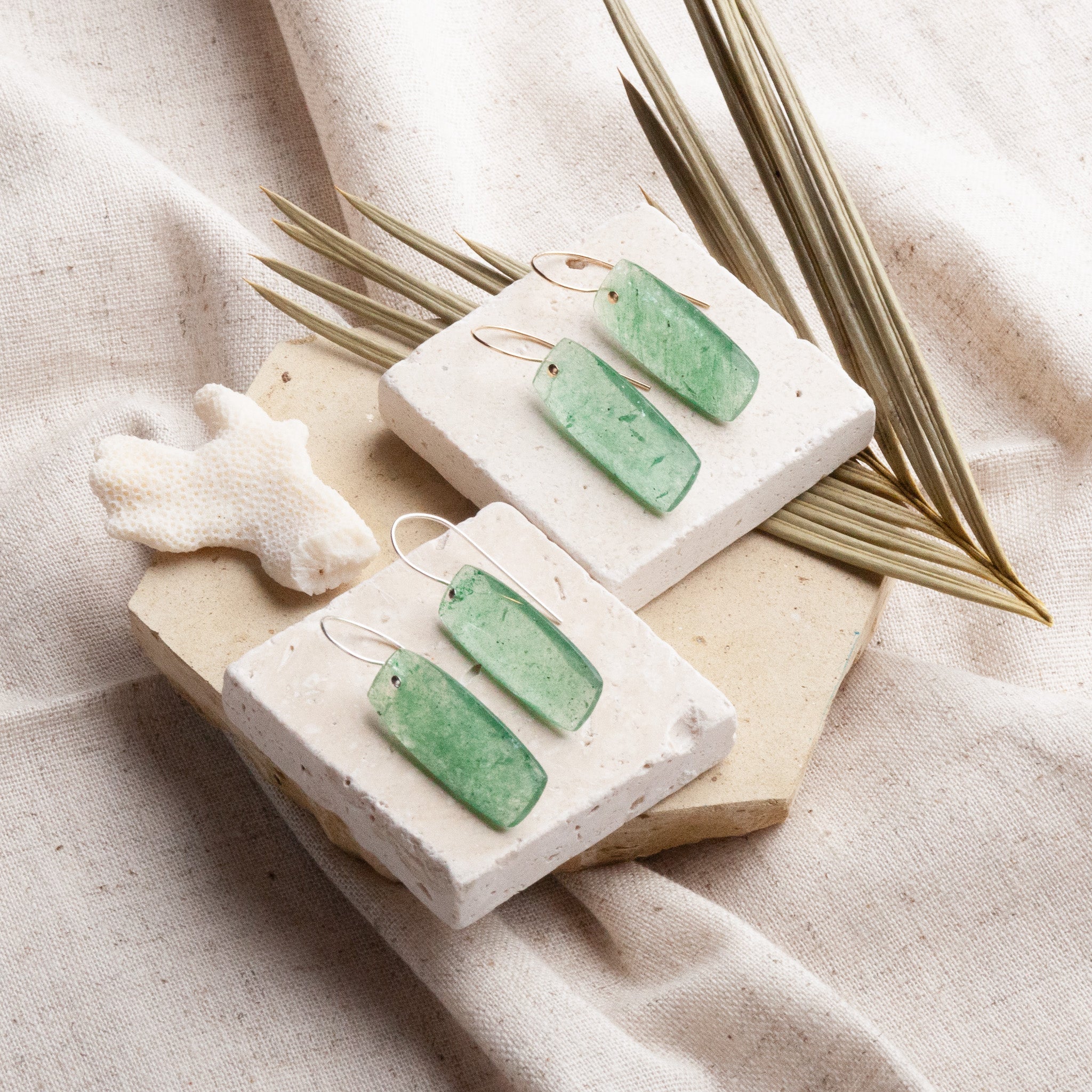 Moss Earrings - Lotus Jewelry Studio