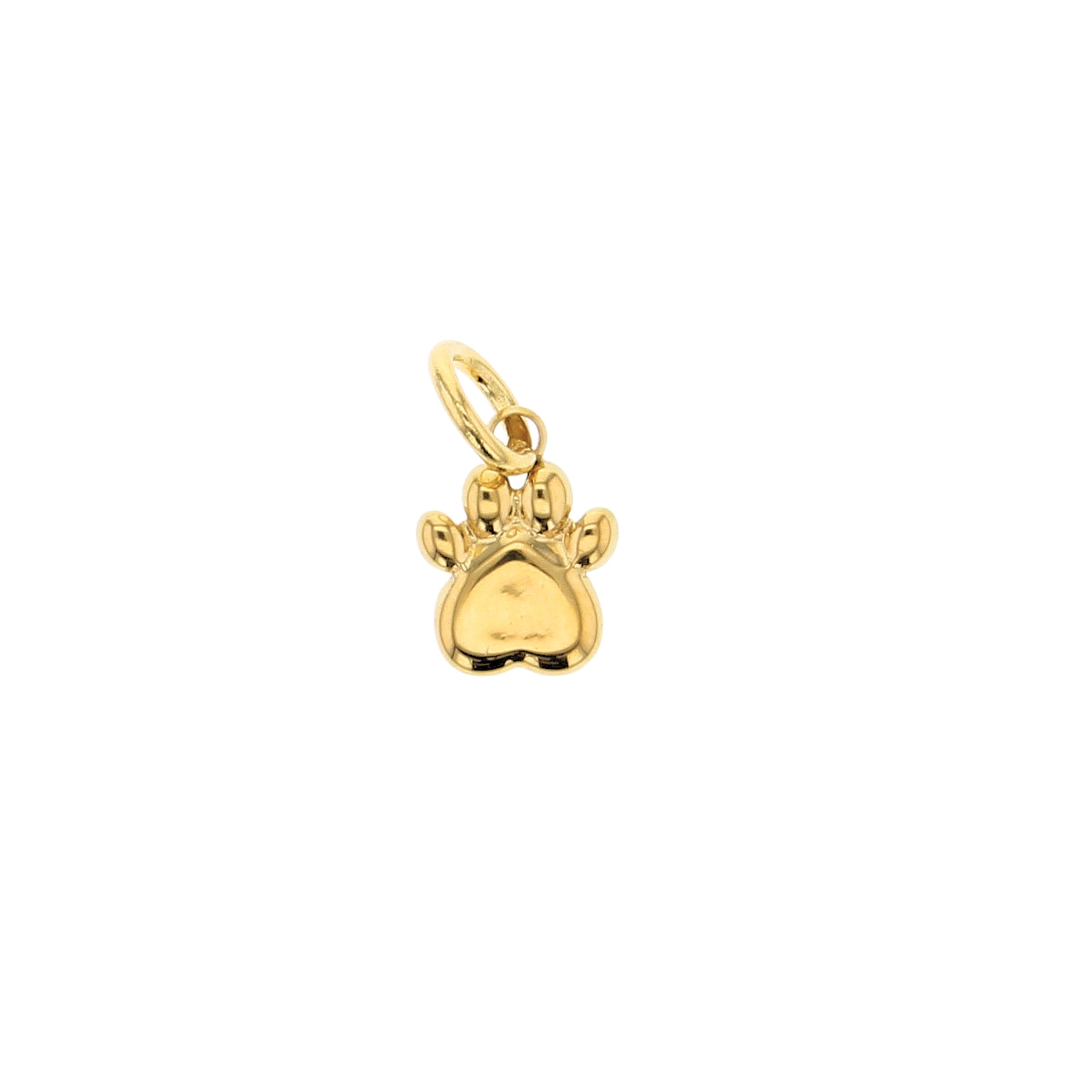 Tiny Paw Print Charm - Lotus Jewelry Studio