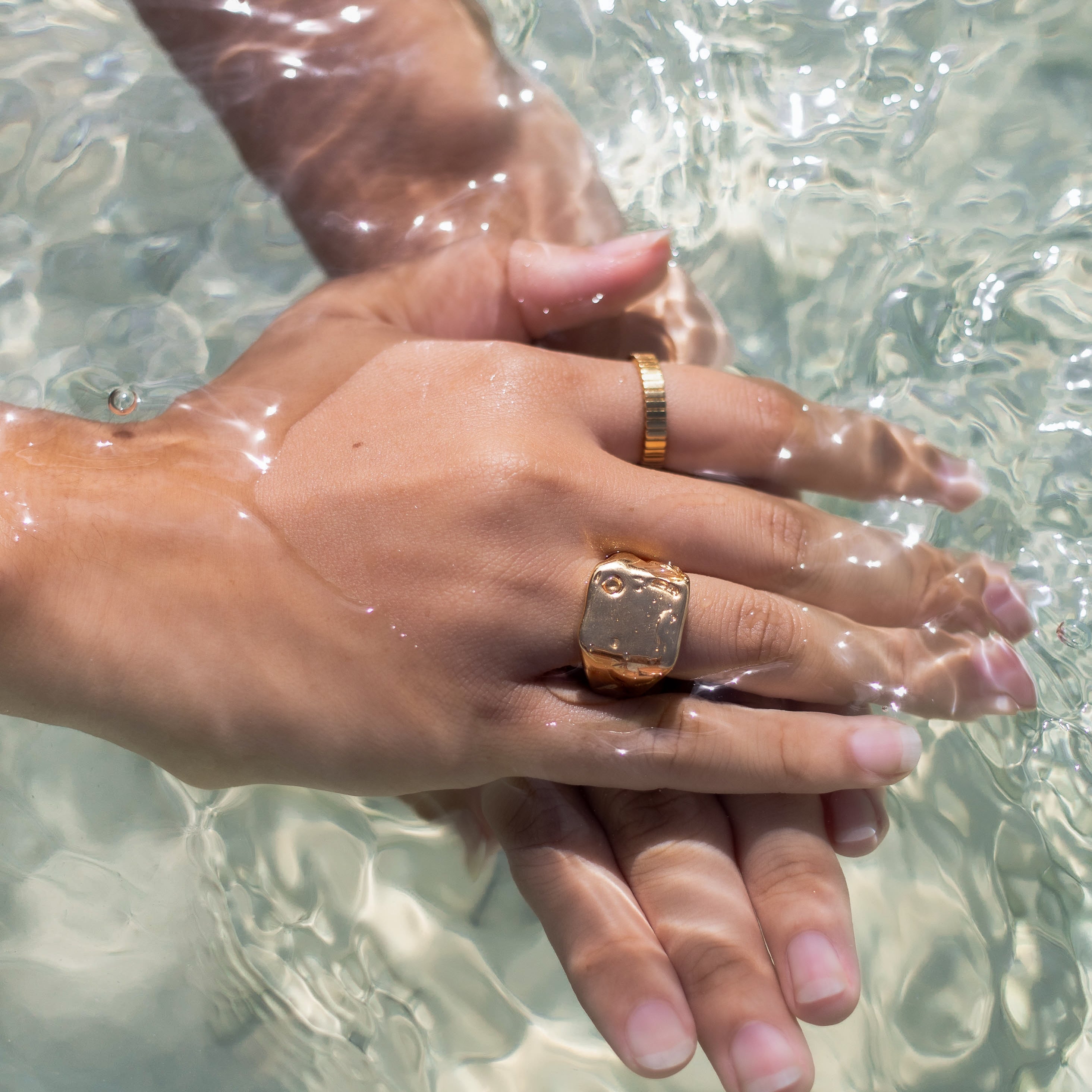 Waterproof Athena Ring - Lotus Jewelry Studio