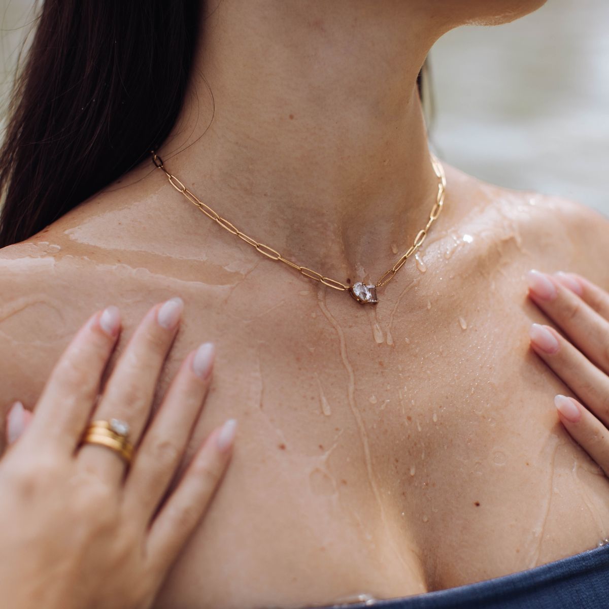 Waterproof Presley Necklace - Lotus Jewelry Studio