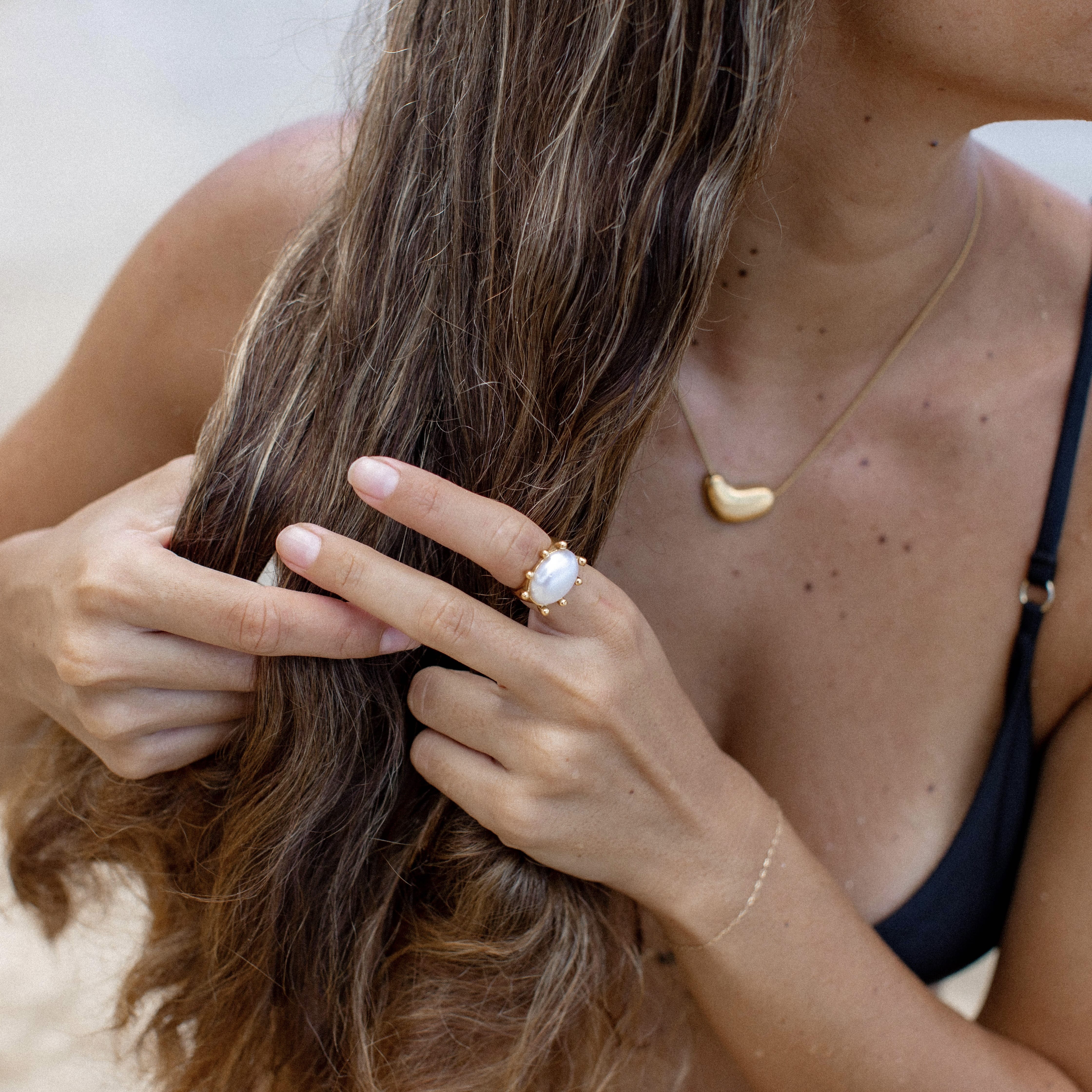 Waterproof Reagan Necklace - Lotus Jewelry Studio
