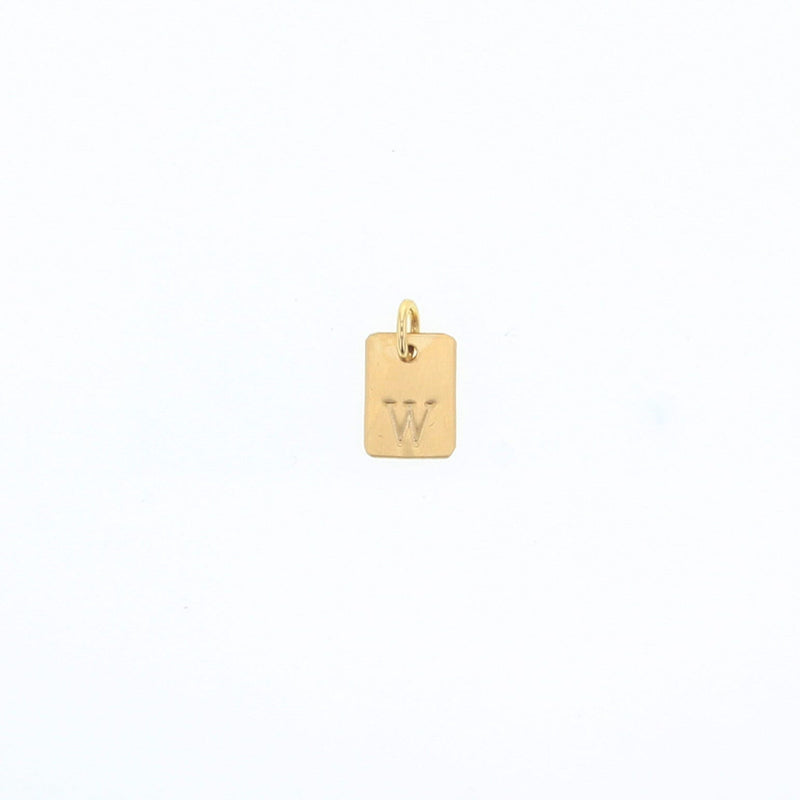 Mini Rectangle Letter Tag