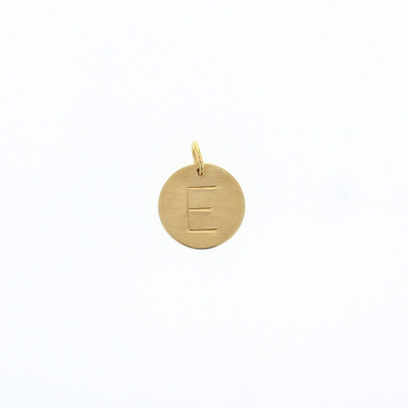 Round Letter Tag