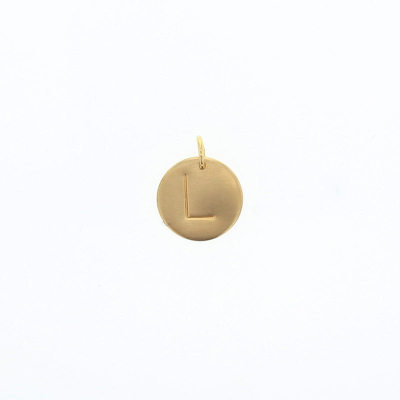 Round Letter Tag