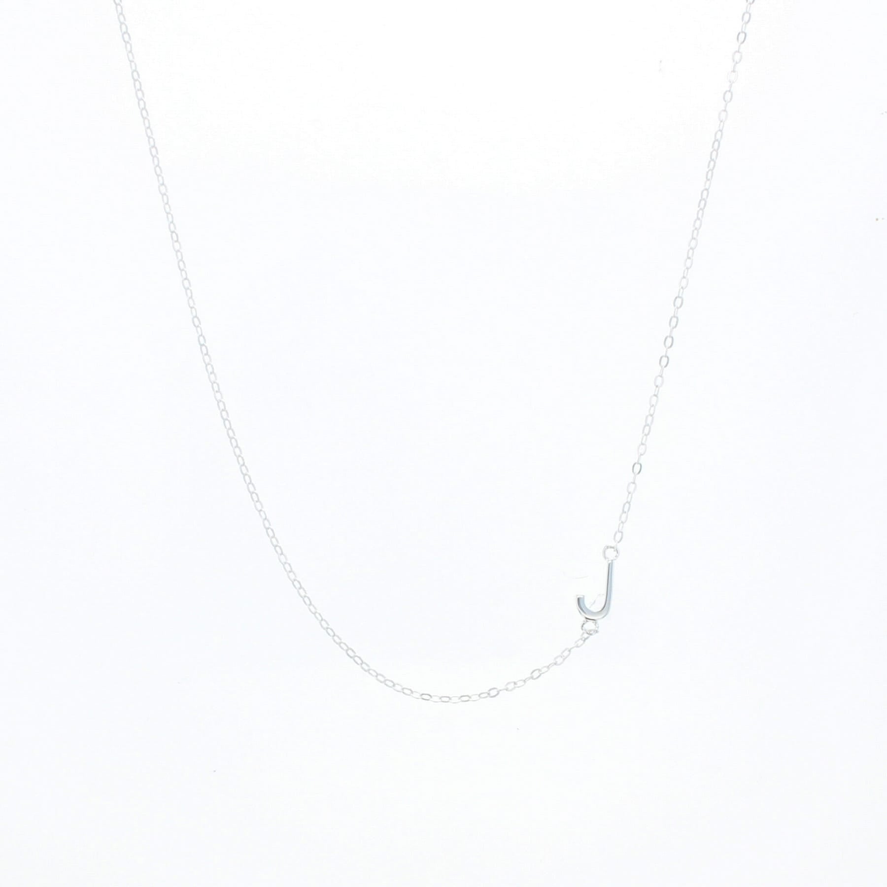 Balance Letter Necklace - Lotus Jewelry Studio