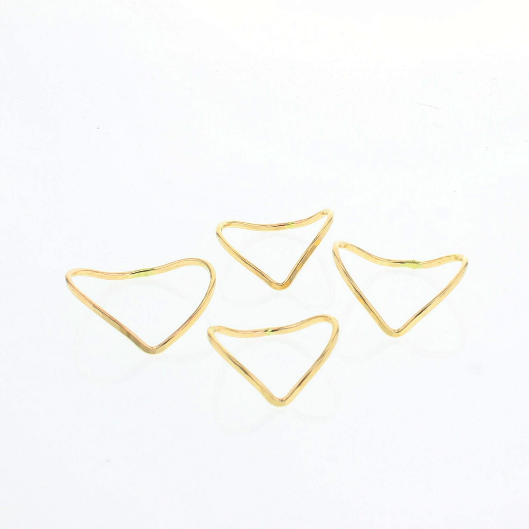 Chevron Stacking Rings - Lotus Jewelry Studio