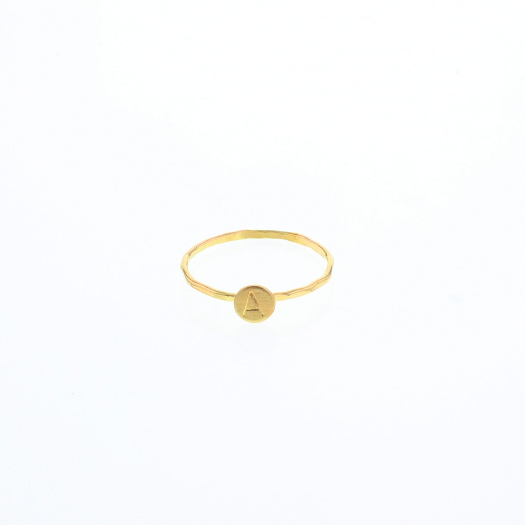 Initial Stacking Ring - Lotus Jewelry Studio