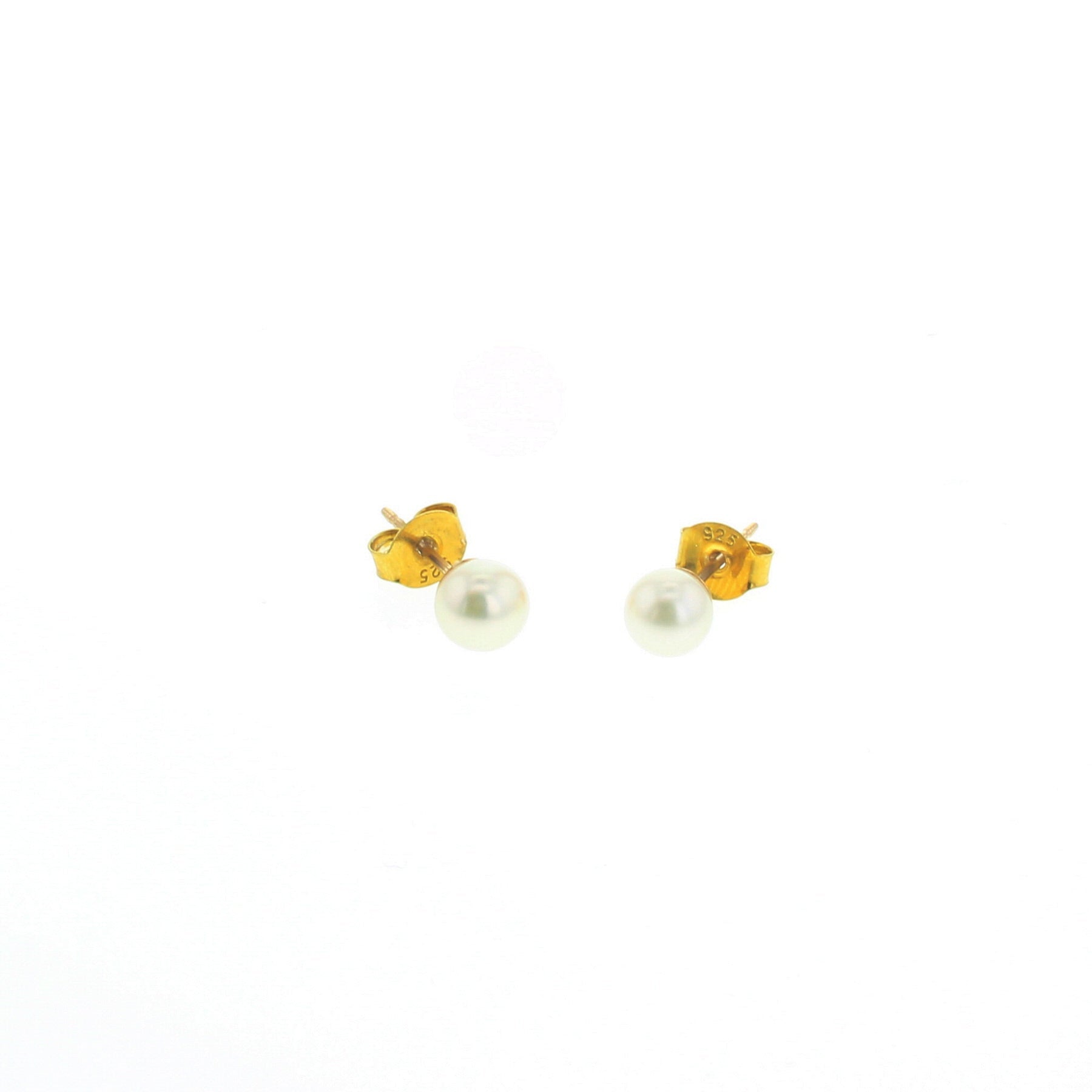 Kara Pearl Stud Earrings - Lotus Jewelry Studio