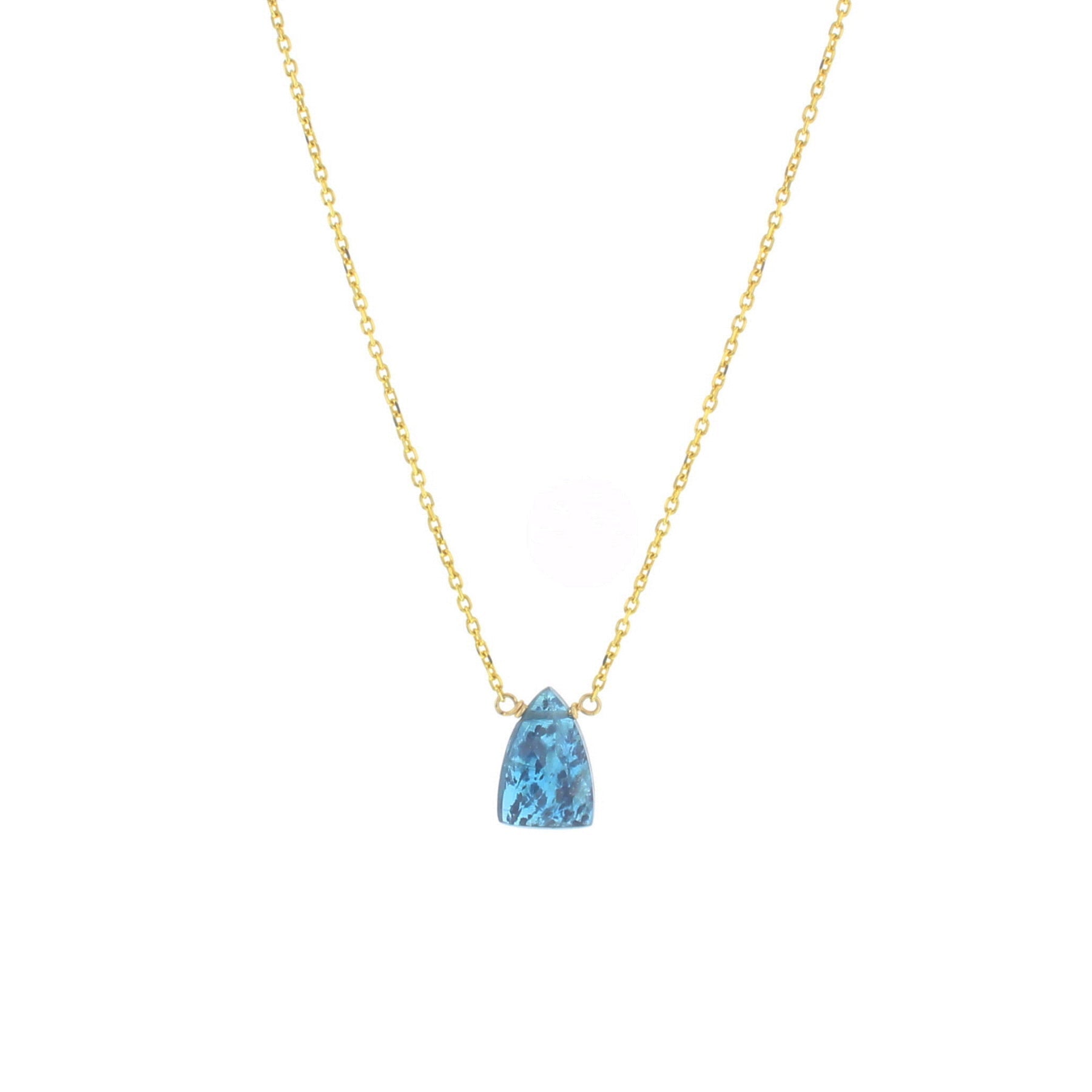 Mila Necklace - Kyanite - Lotus Jewelry Studio