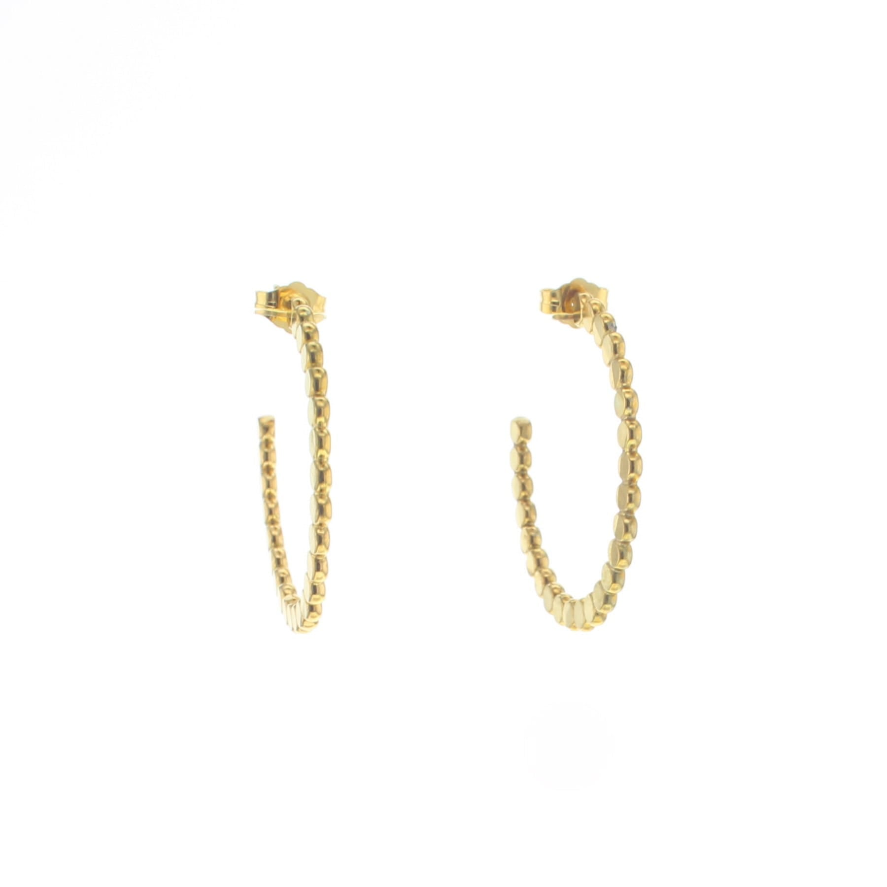 Poppy Hoop Earrings - Lotus Jewelry Studio