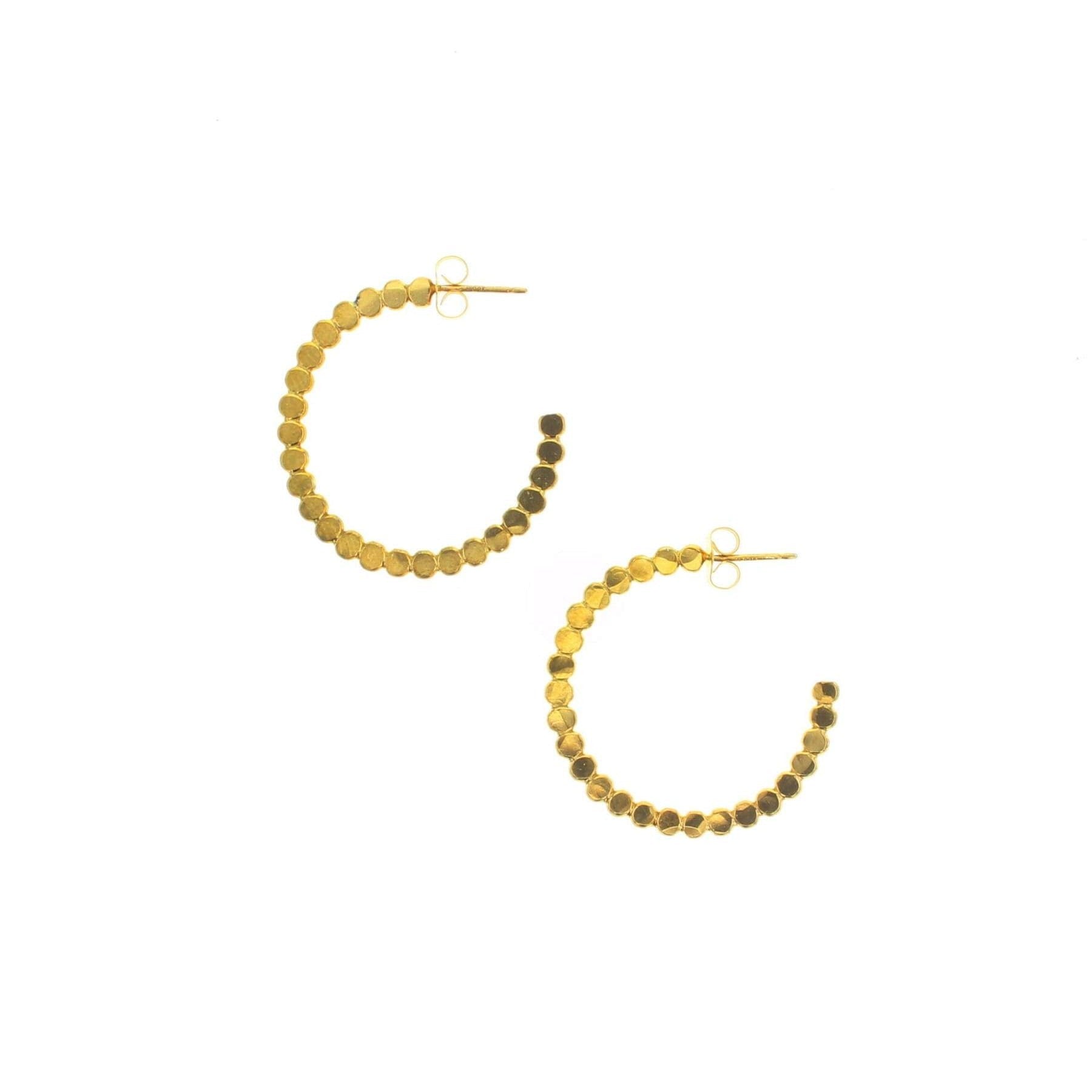 Poppy Hoop Earrings - Lotus Jewelry Studio